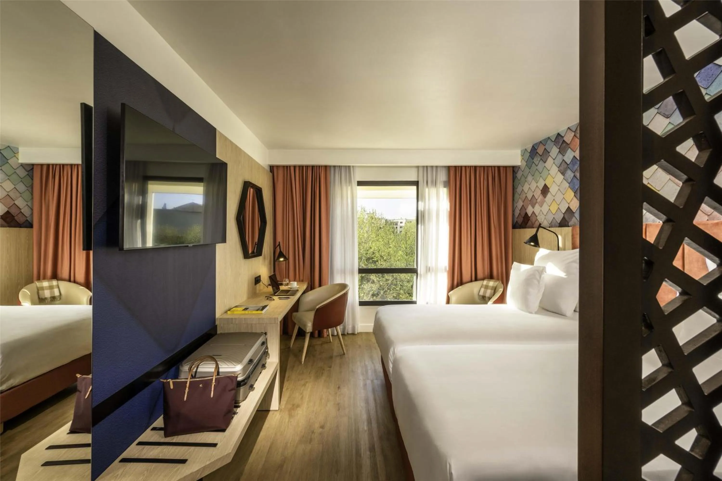 Bedroom, Bed in Barceló Fès Medina