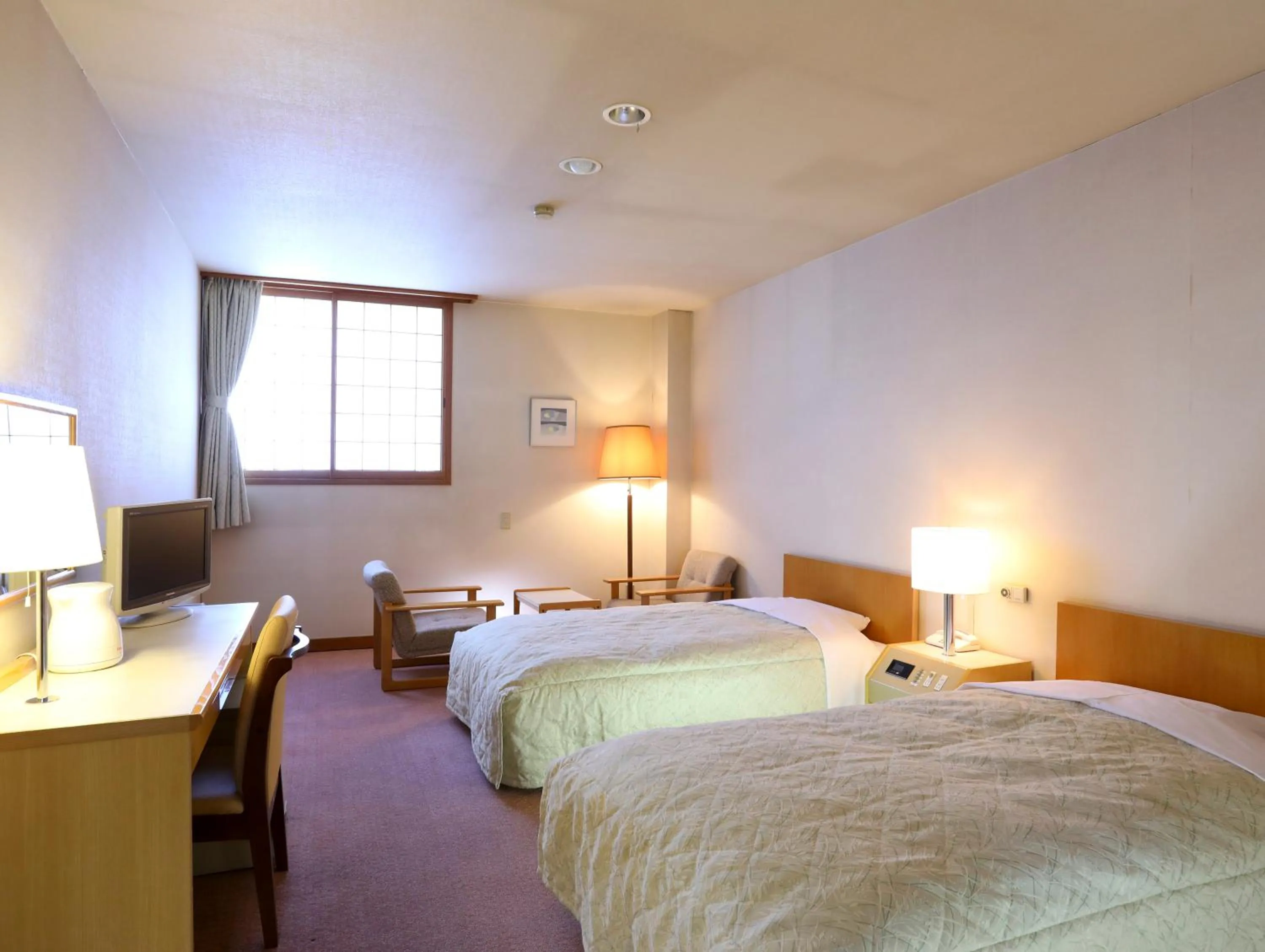 Photo of the whole room, Bed in Asahikan