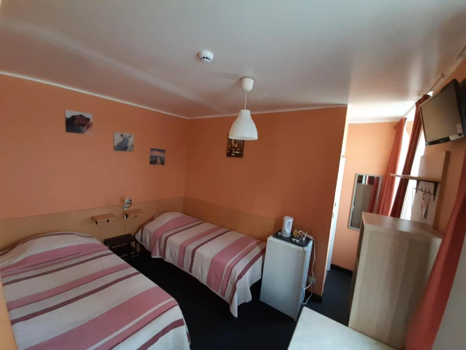 Bed in hotel Melissa