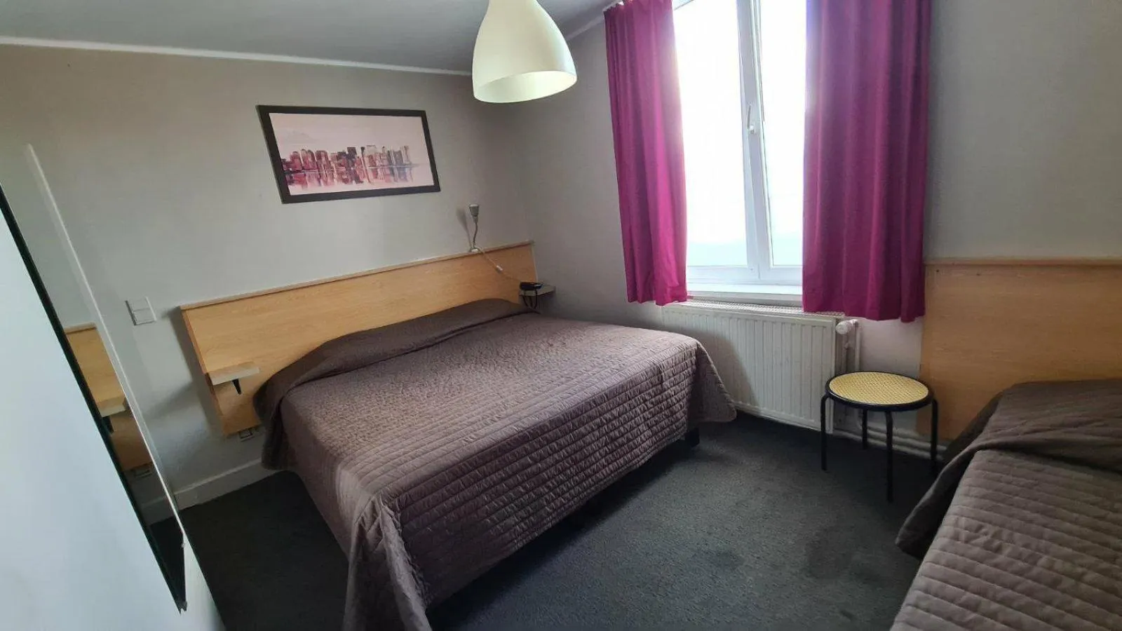 Bed in hotel Melissa