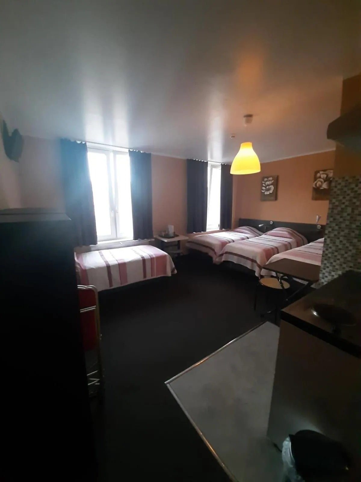 Bed in hotel Melissa