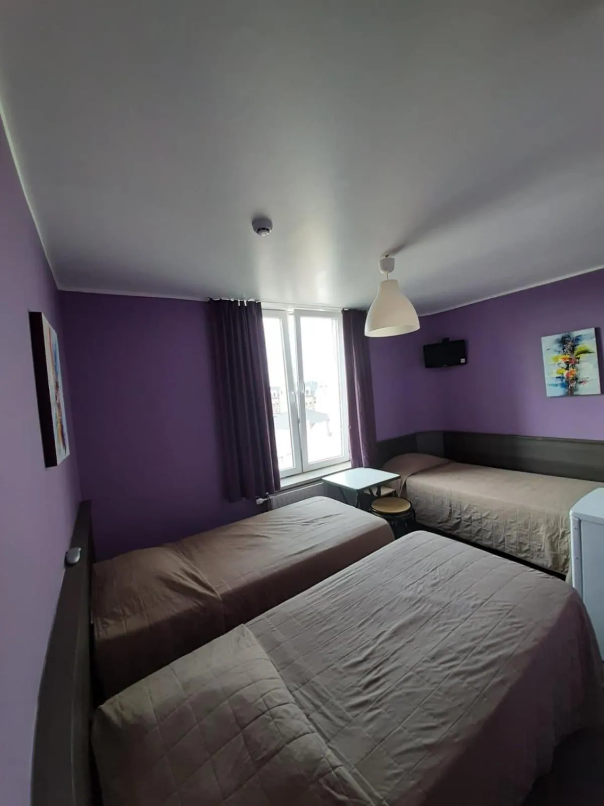 Bed in hotel Melissa