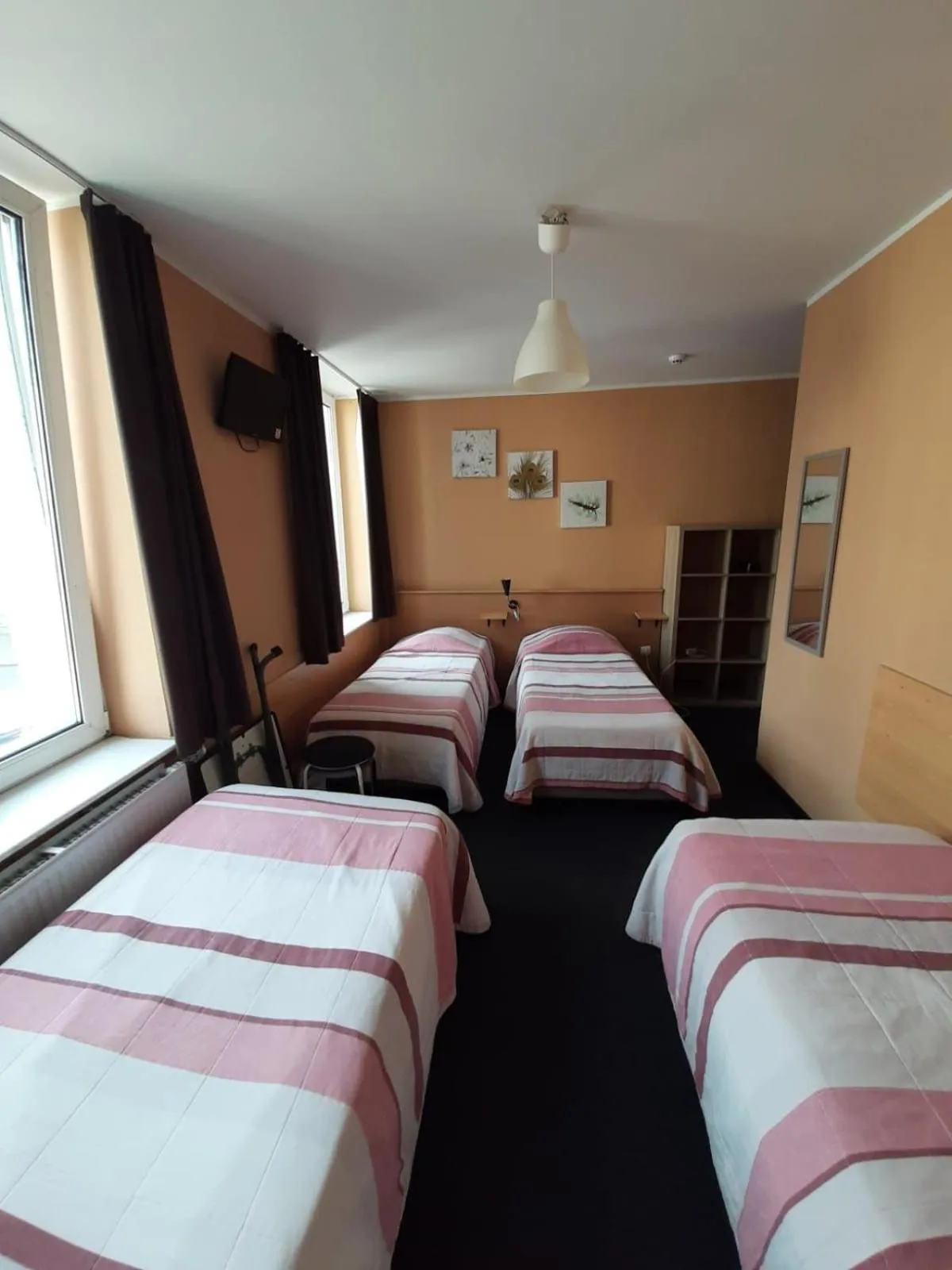 Bed in hotel Melissa