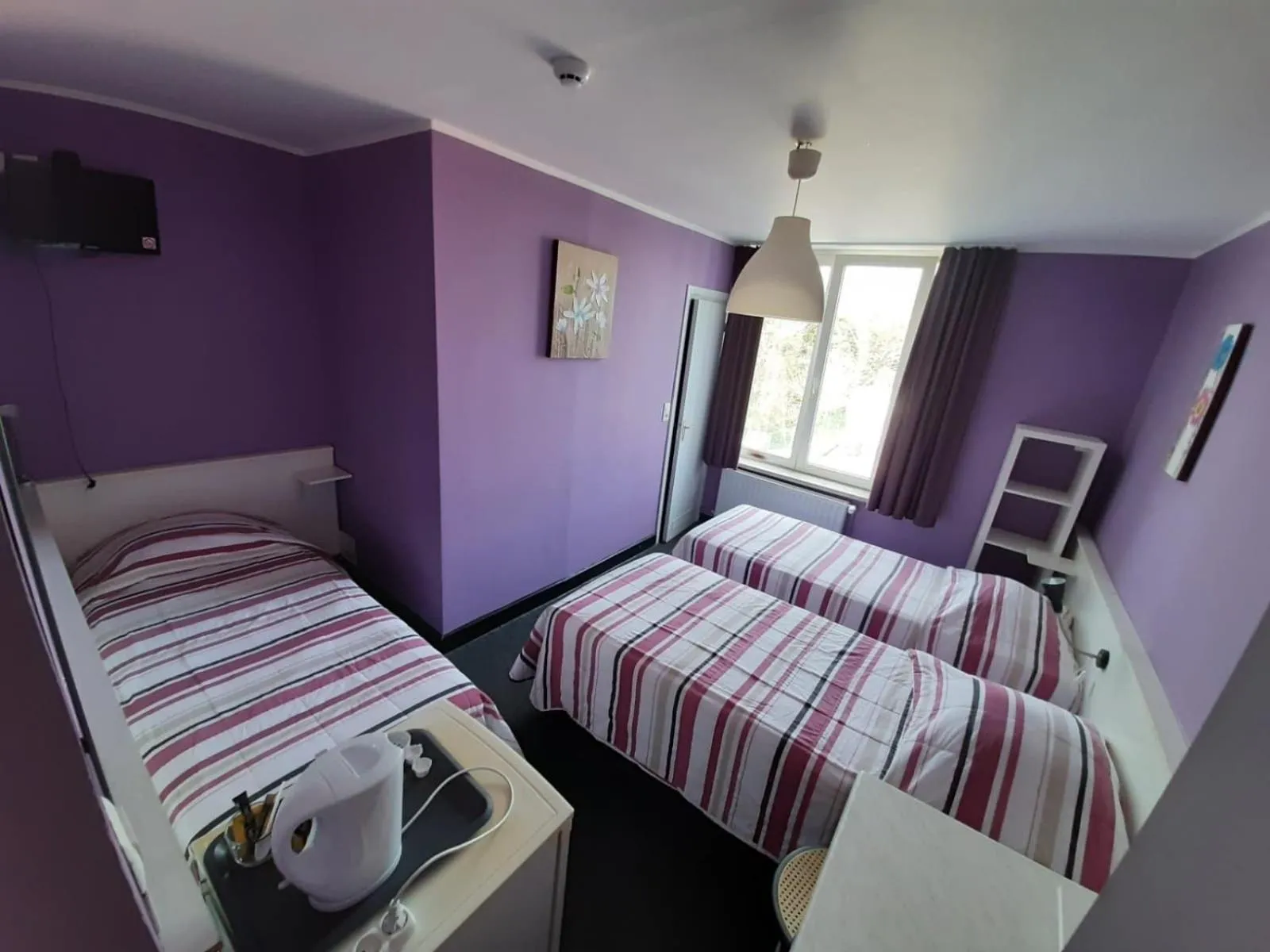 Bed in hotel Melissa