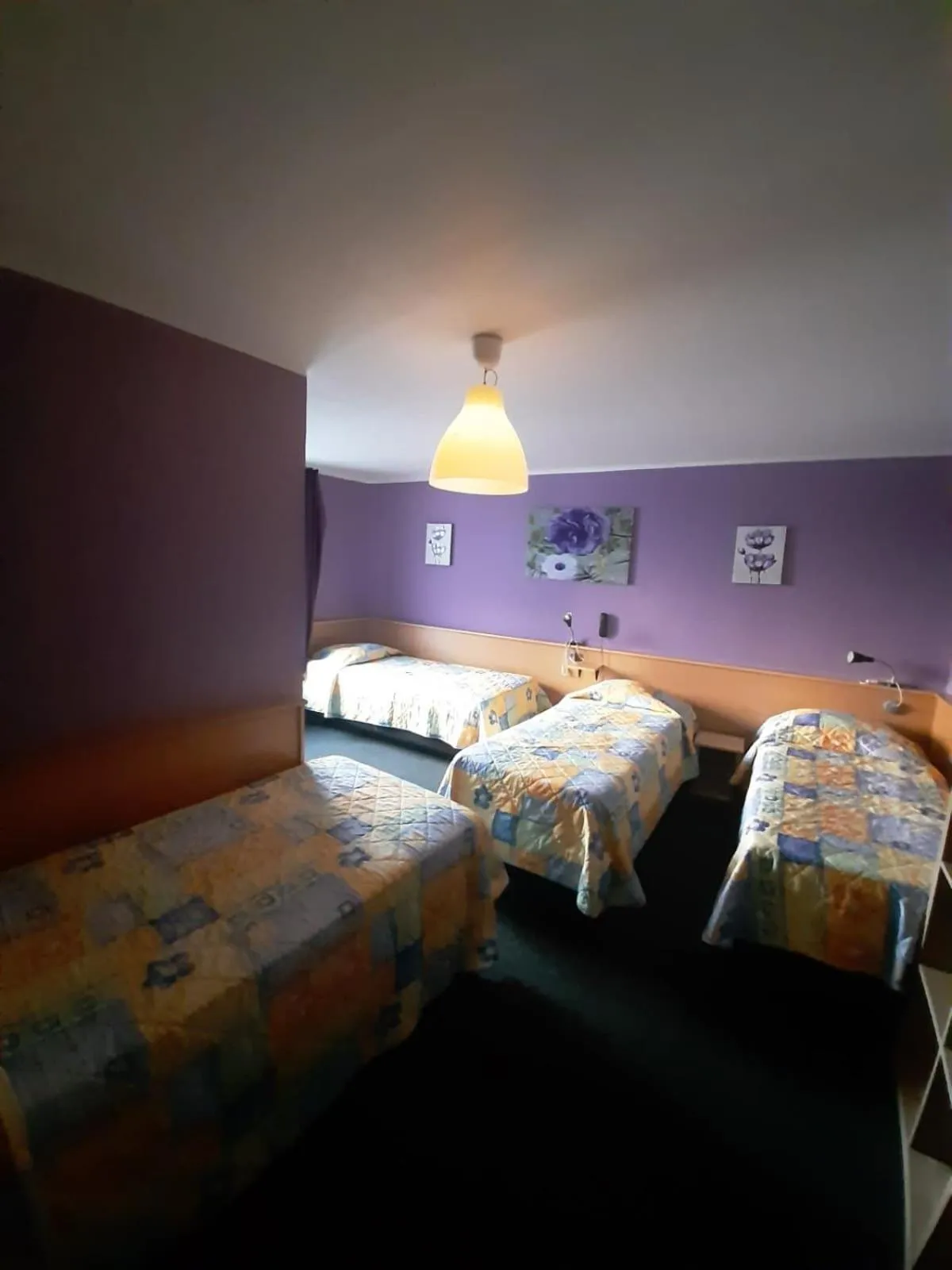 Bed in hotel Melissa