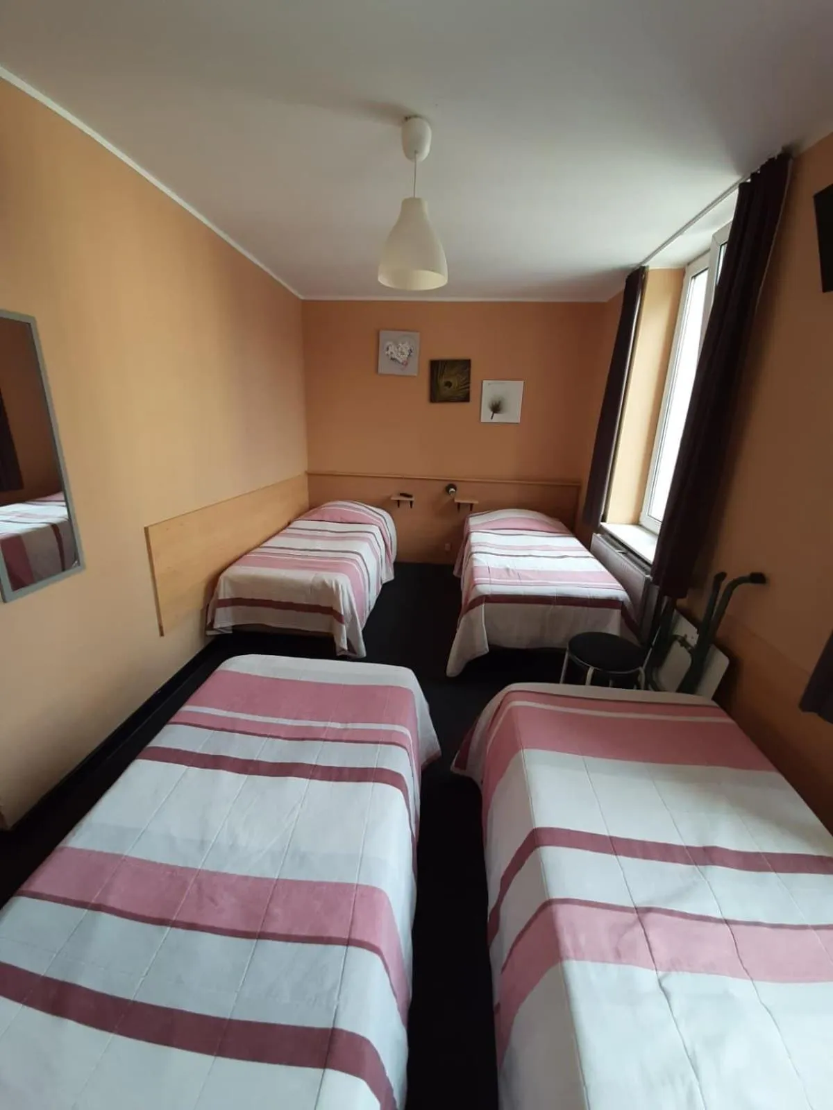 Bed in hotel Melissa