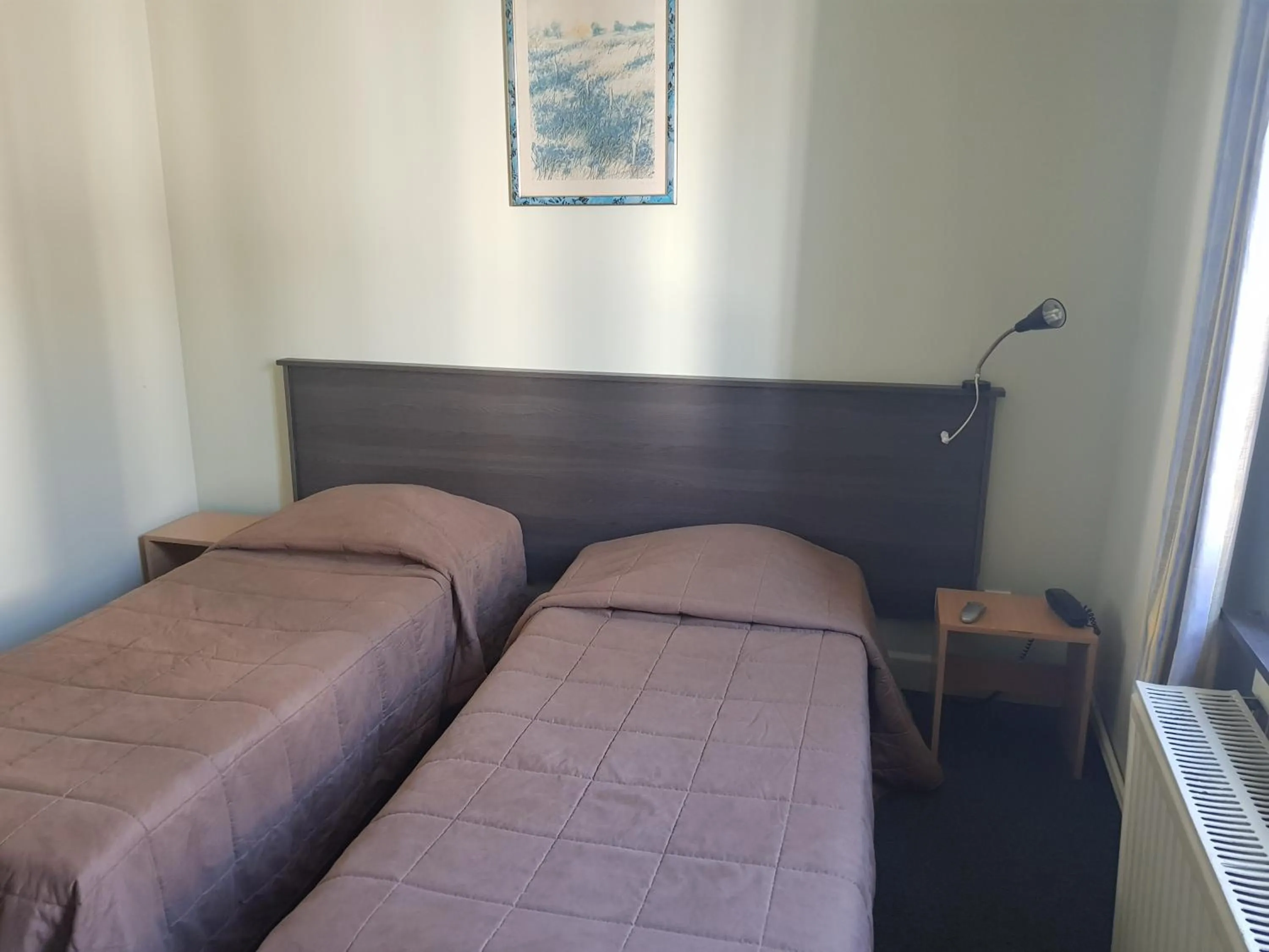 Bed in hotel Melissa