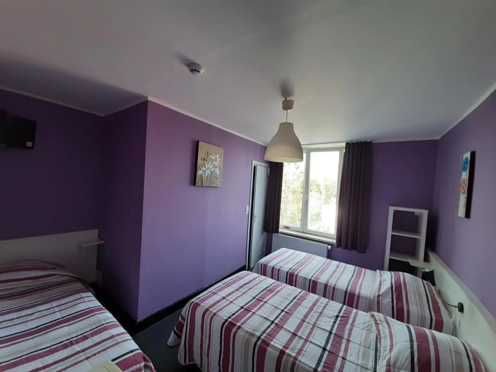 Bed in hotel Melissa