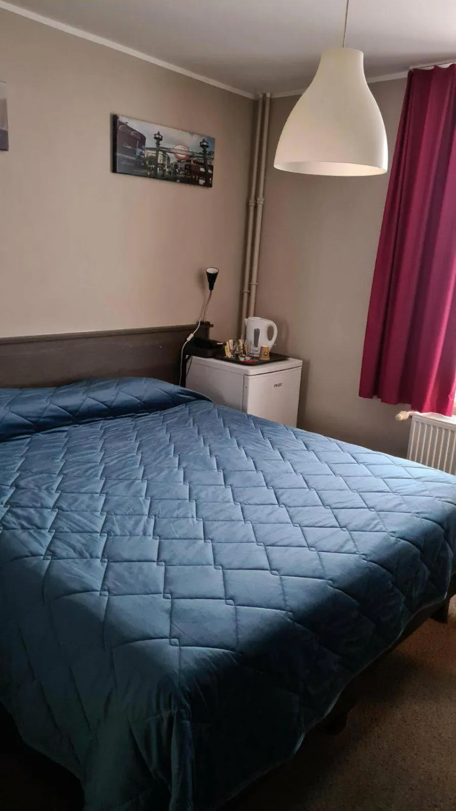 Bed in hotel Melissa