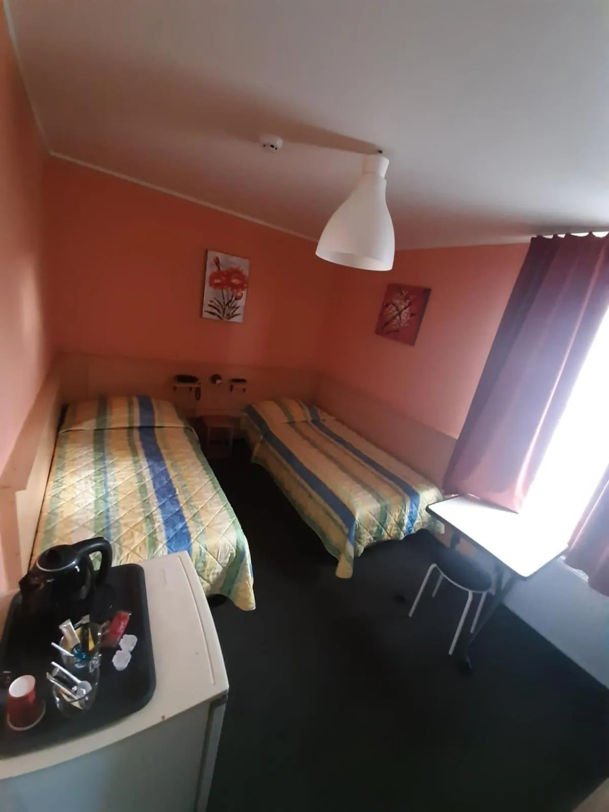 Bed in hotel Melissa