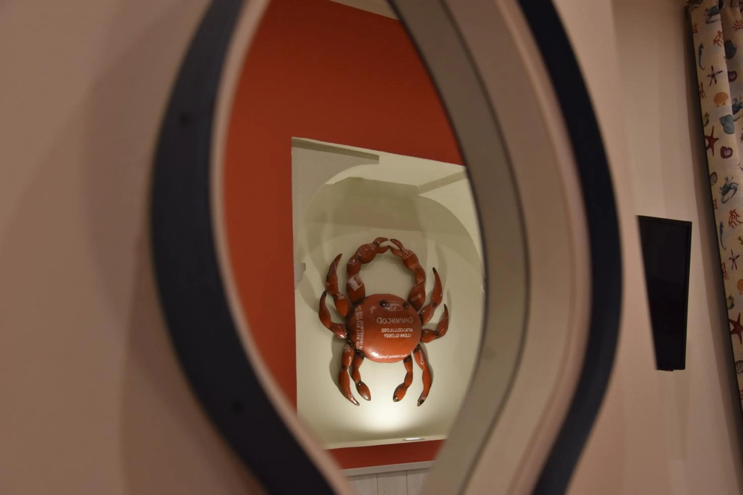 Decorative detail in B&B Marina Blu