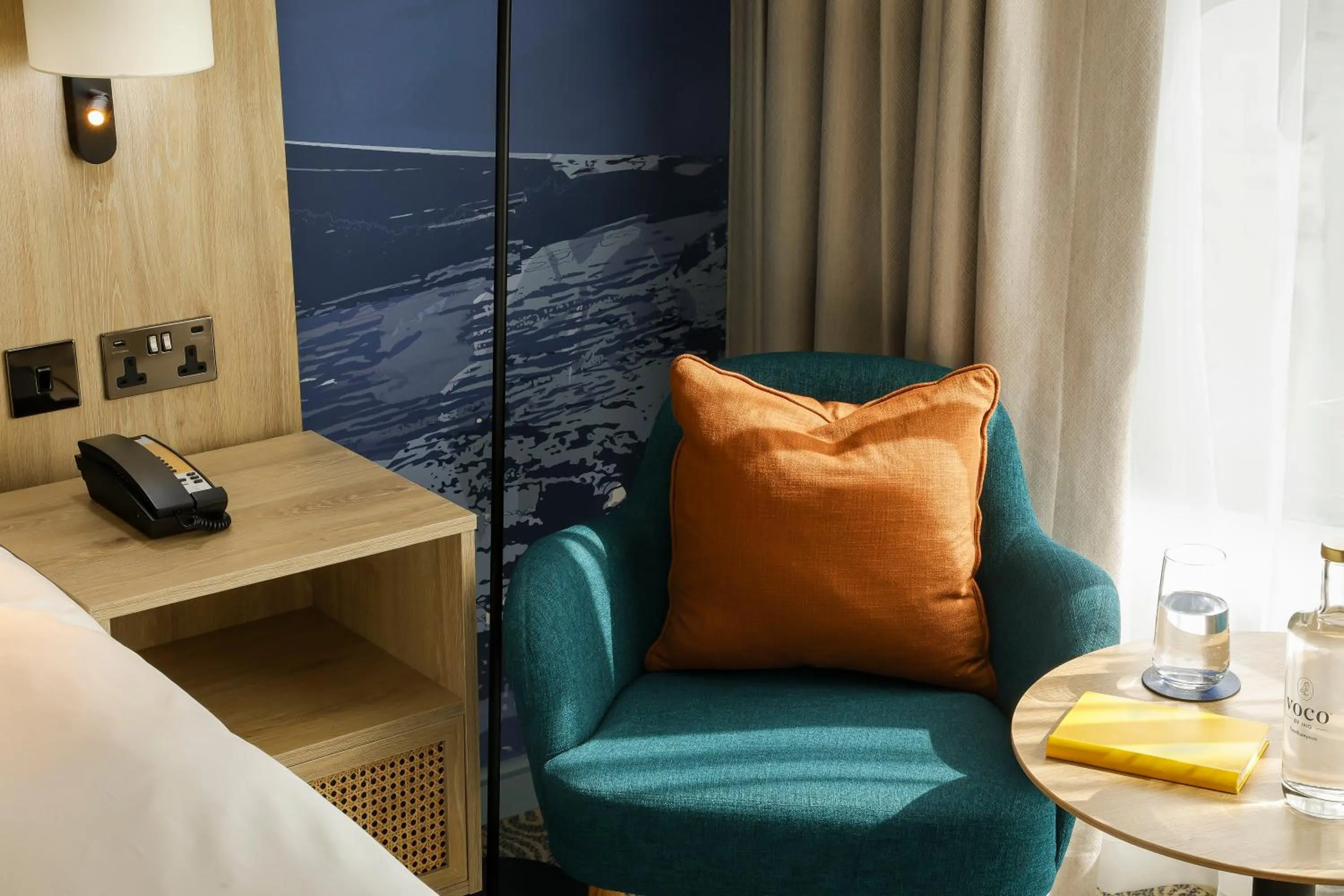 Seating area in voco Southampton by IHG