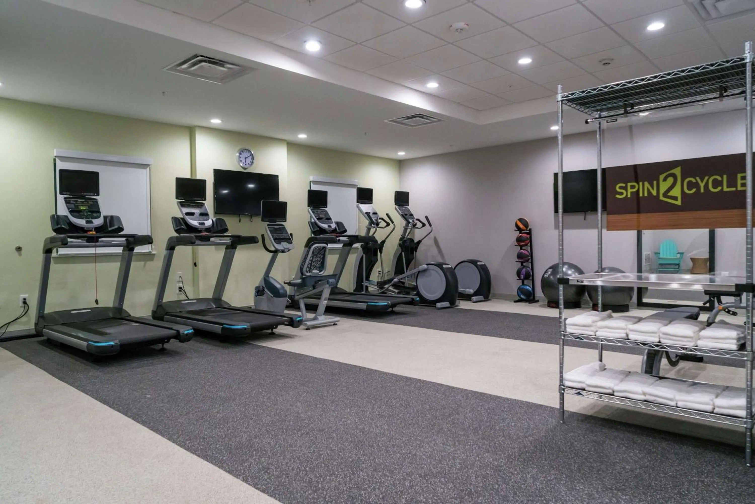 Fitness centre/facilities in Home2 Suites By Hilton Jackson Flowood Airport Area