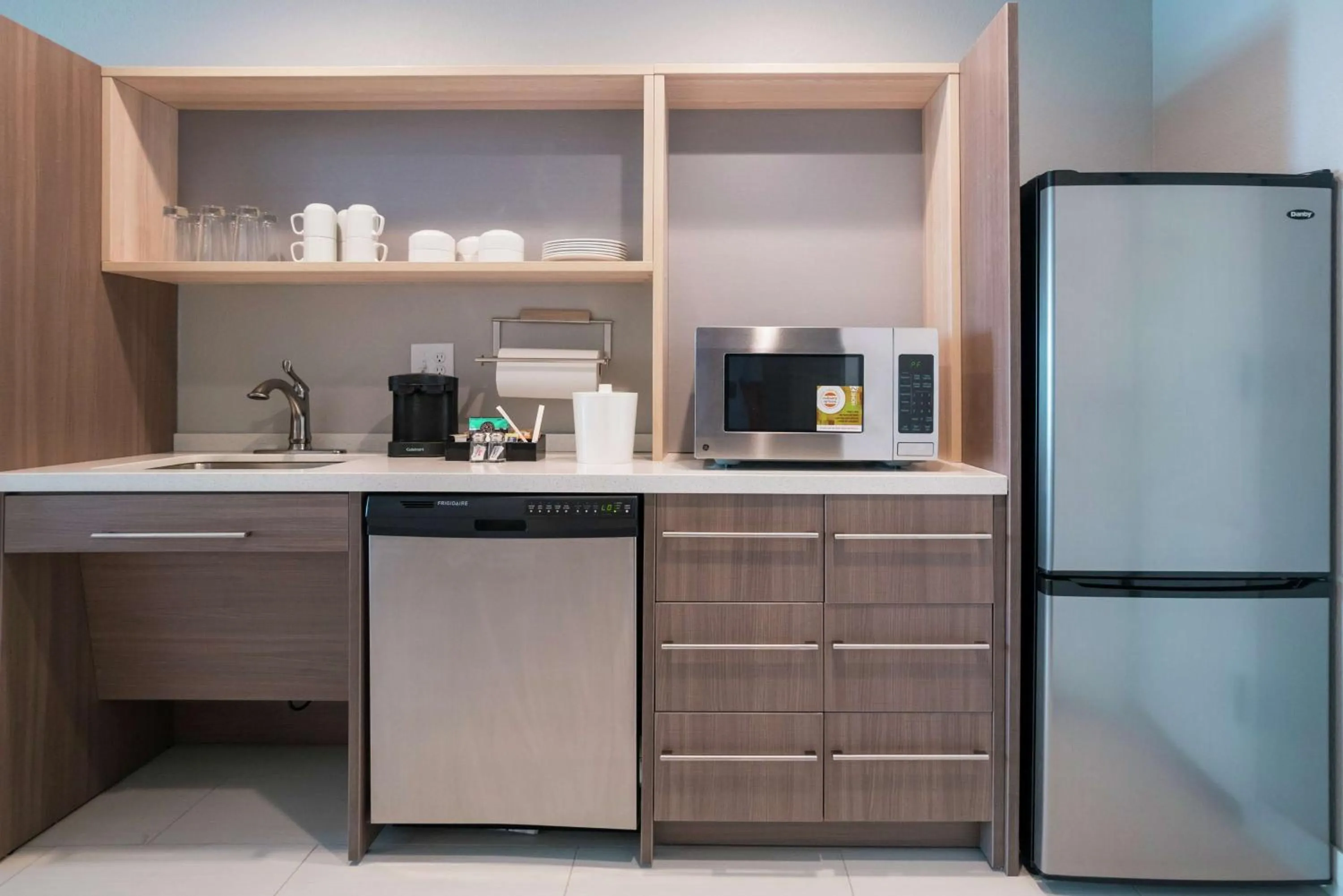 Kitchen or kitchenette in Home2 Suites By Hilton Jackson Flowood Airport Area