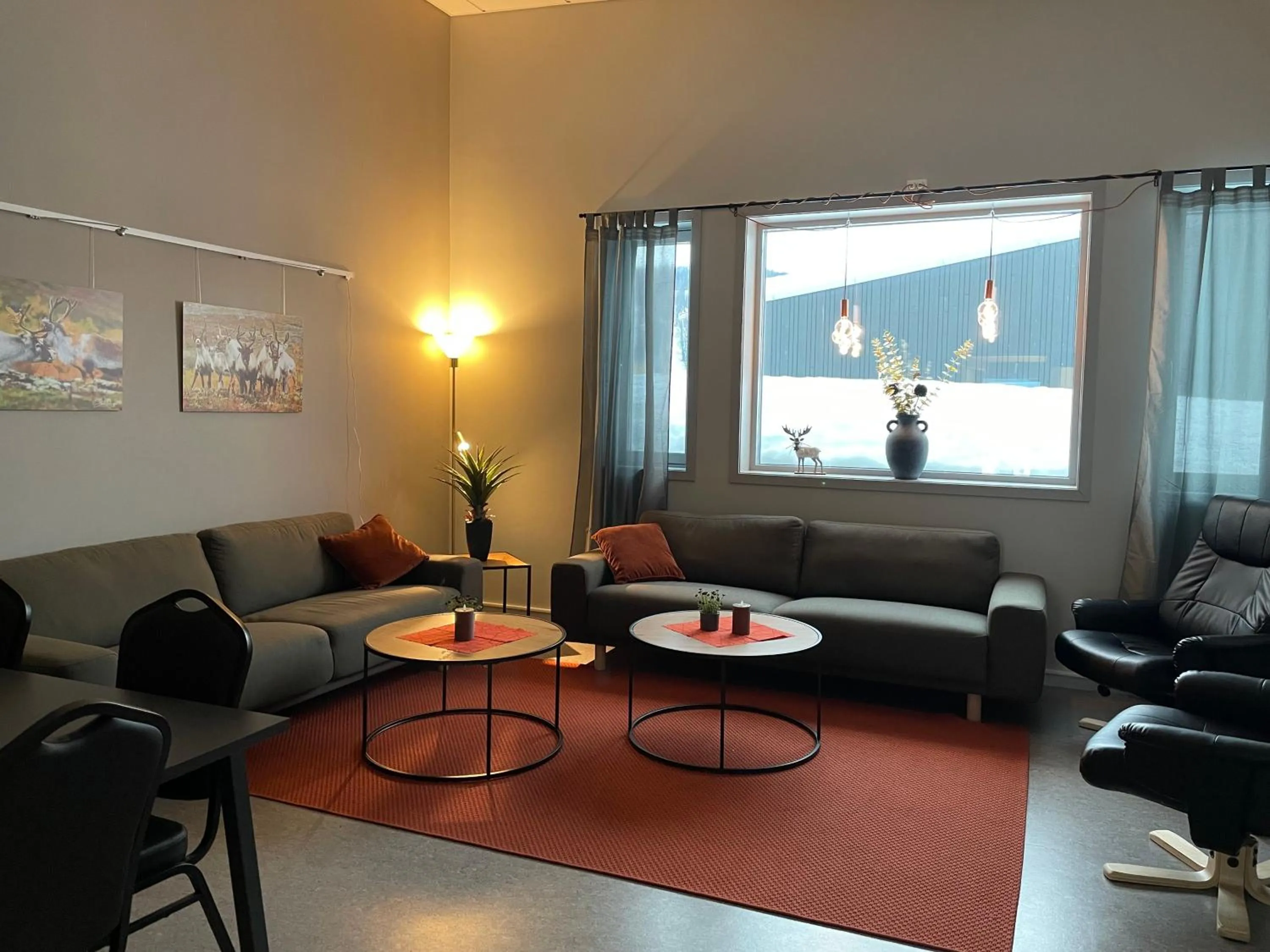 Communal lounge/ TV room in Fjellfolkets Hus