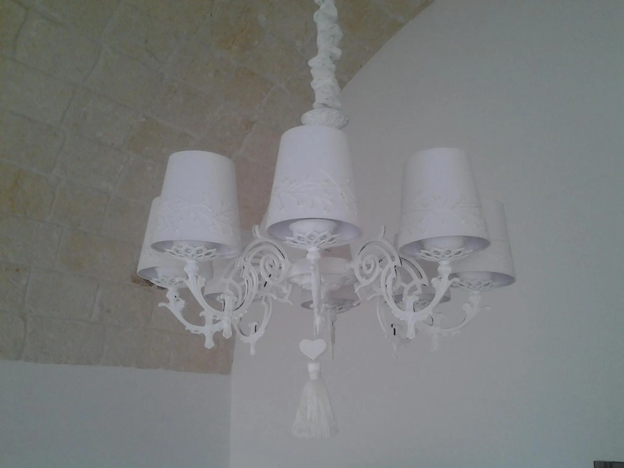 Decorative detail in B&B La Porta Vecchia