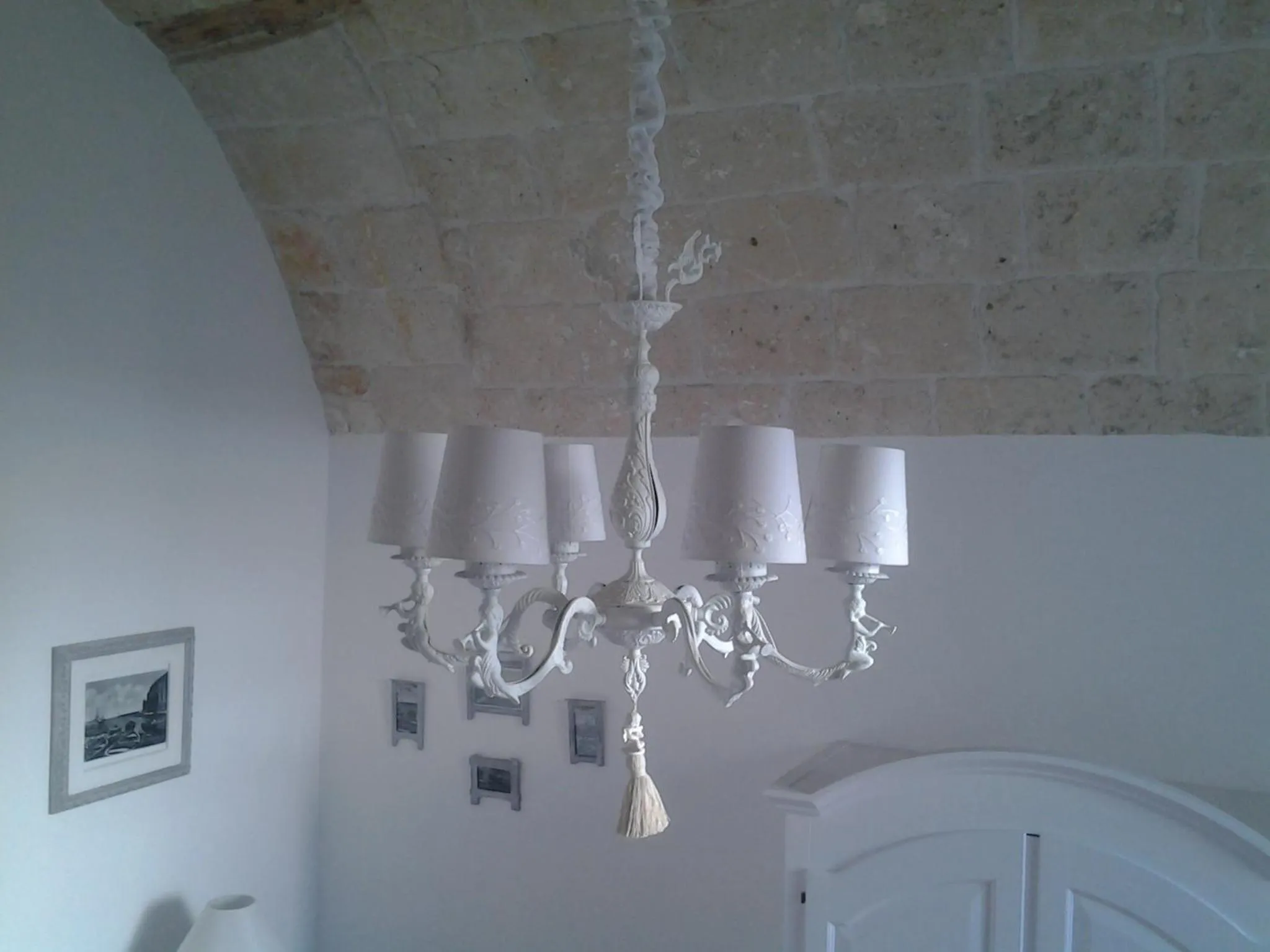 Decorative detail in B&B La Porta Vecchia