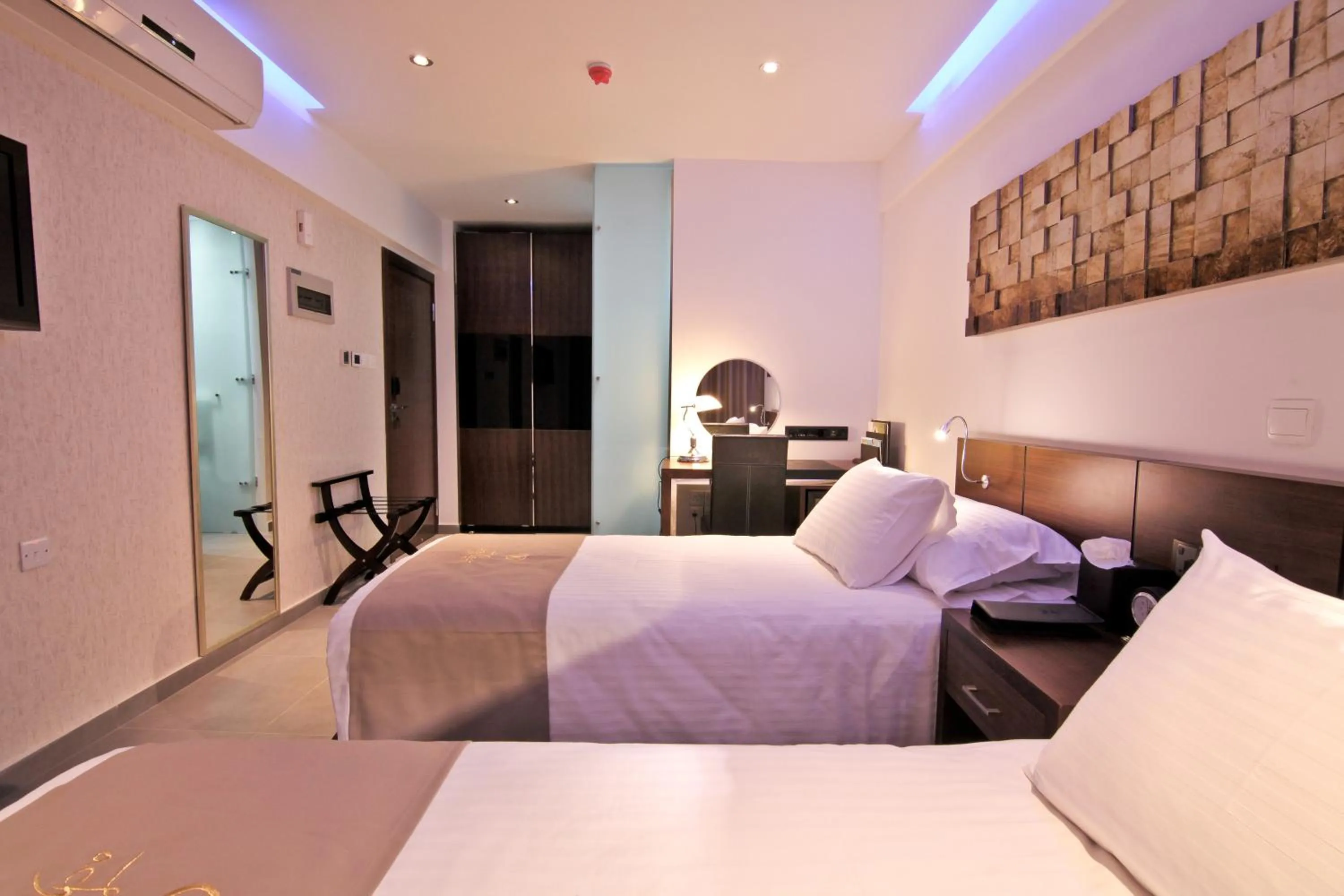 Photo of the whole room, Bed in Achilleos City Hotel