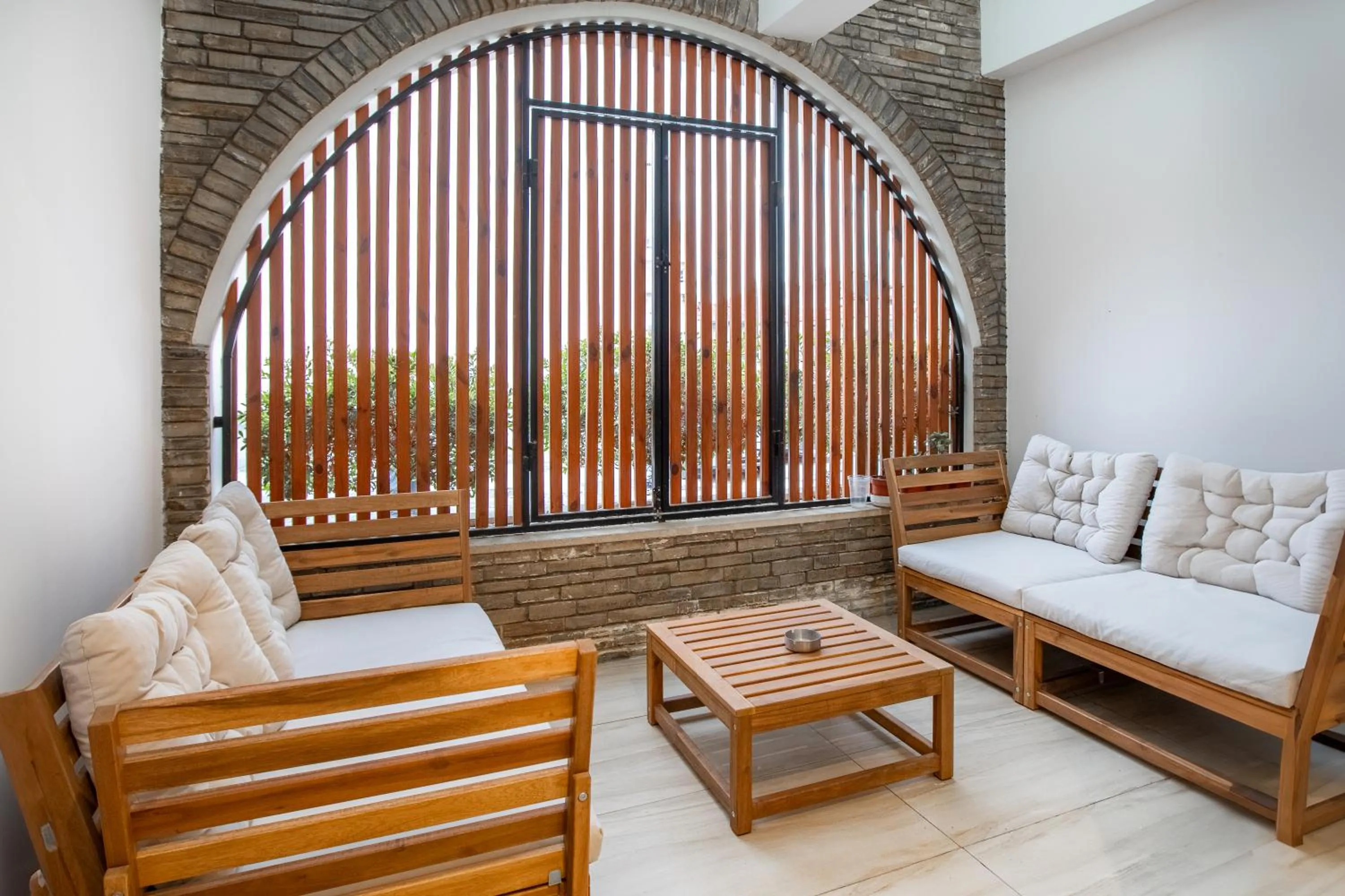 Patio in Achilleos City Hotel