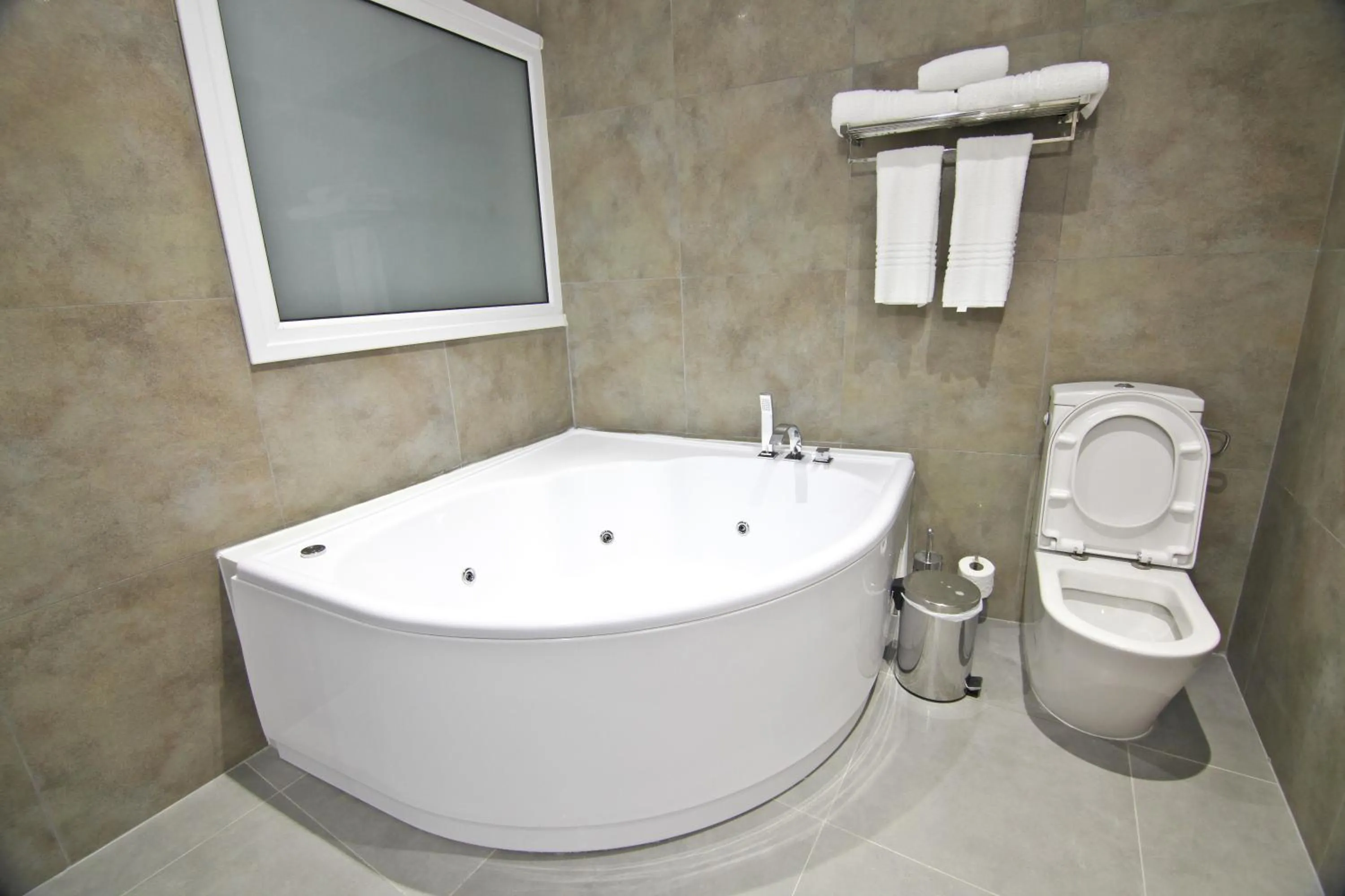 Bathroom in Achilleos City Hotel