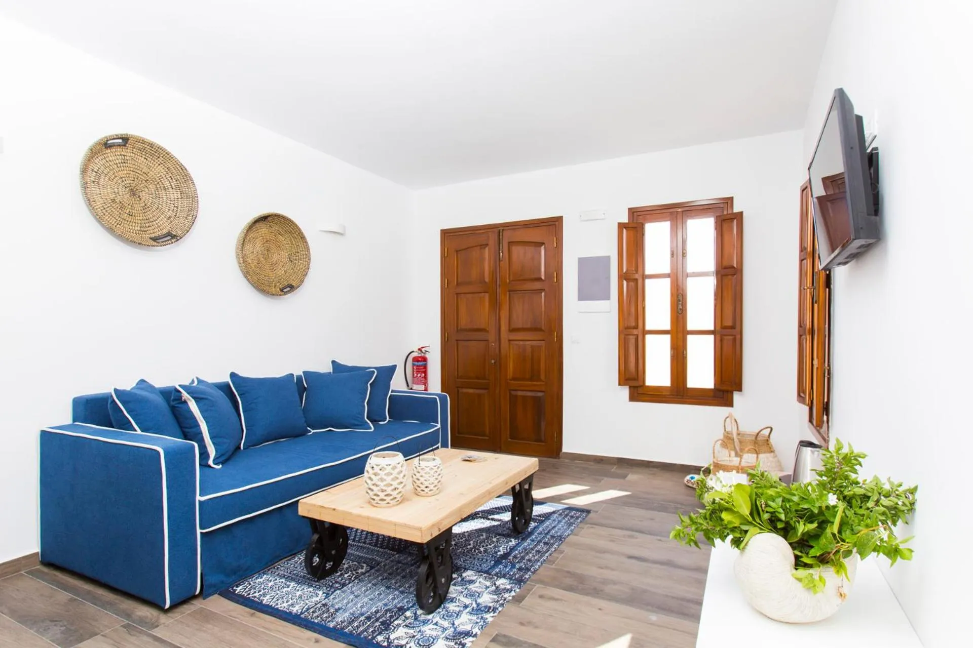 Living room in Lindos Del Mar Suites - Adults Only