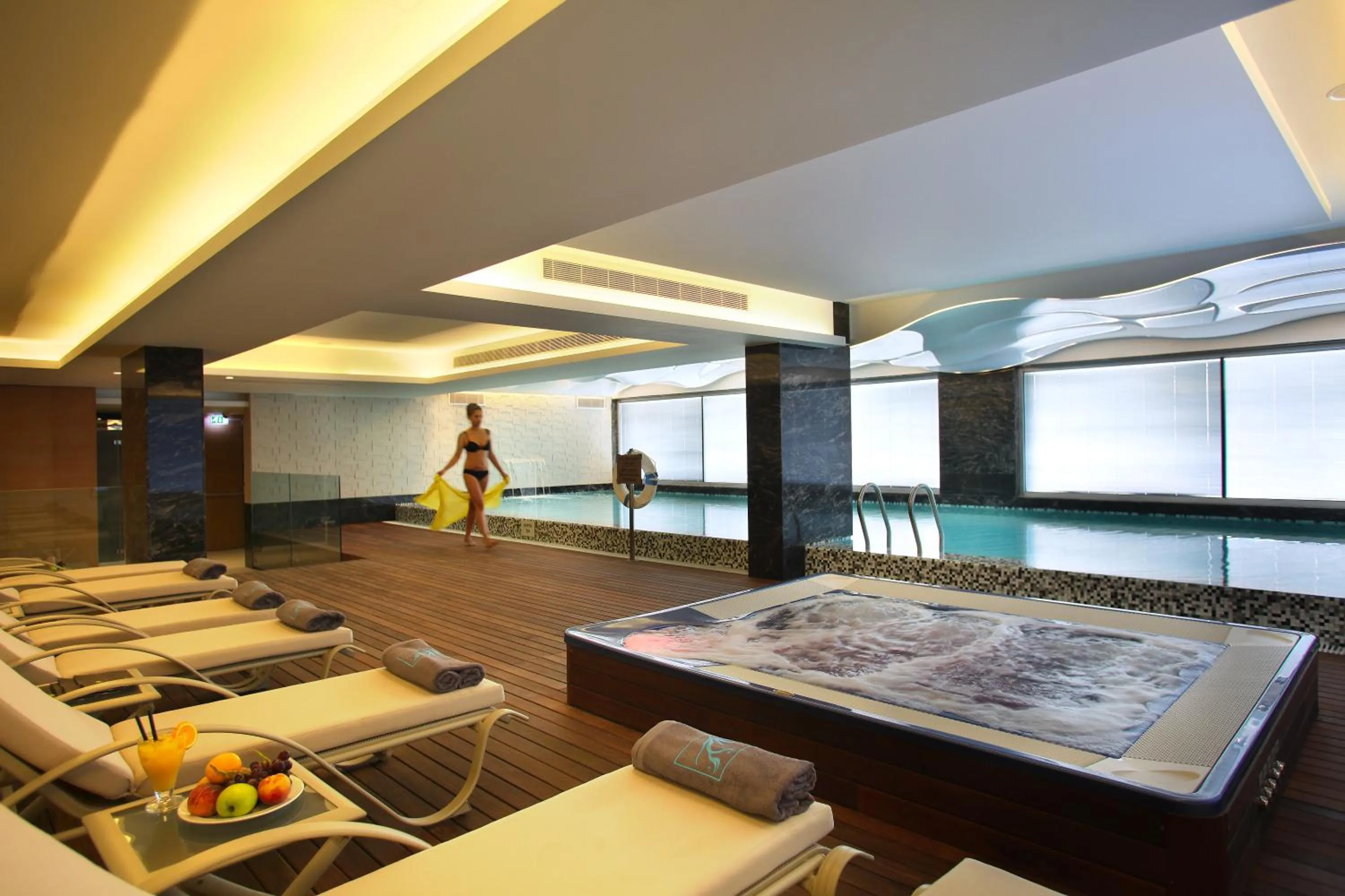 Swimming pool in Olympic Residence Deluxe Apartments