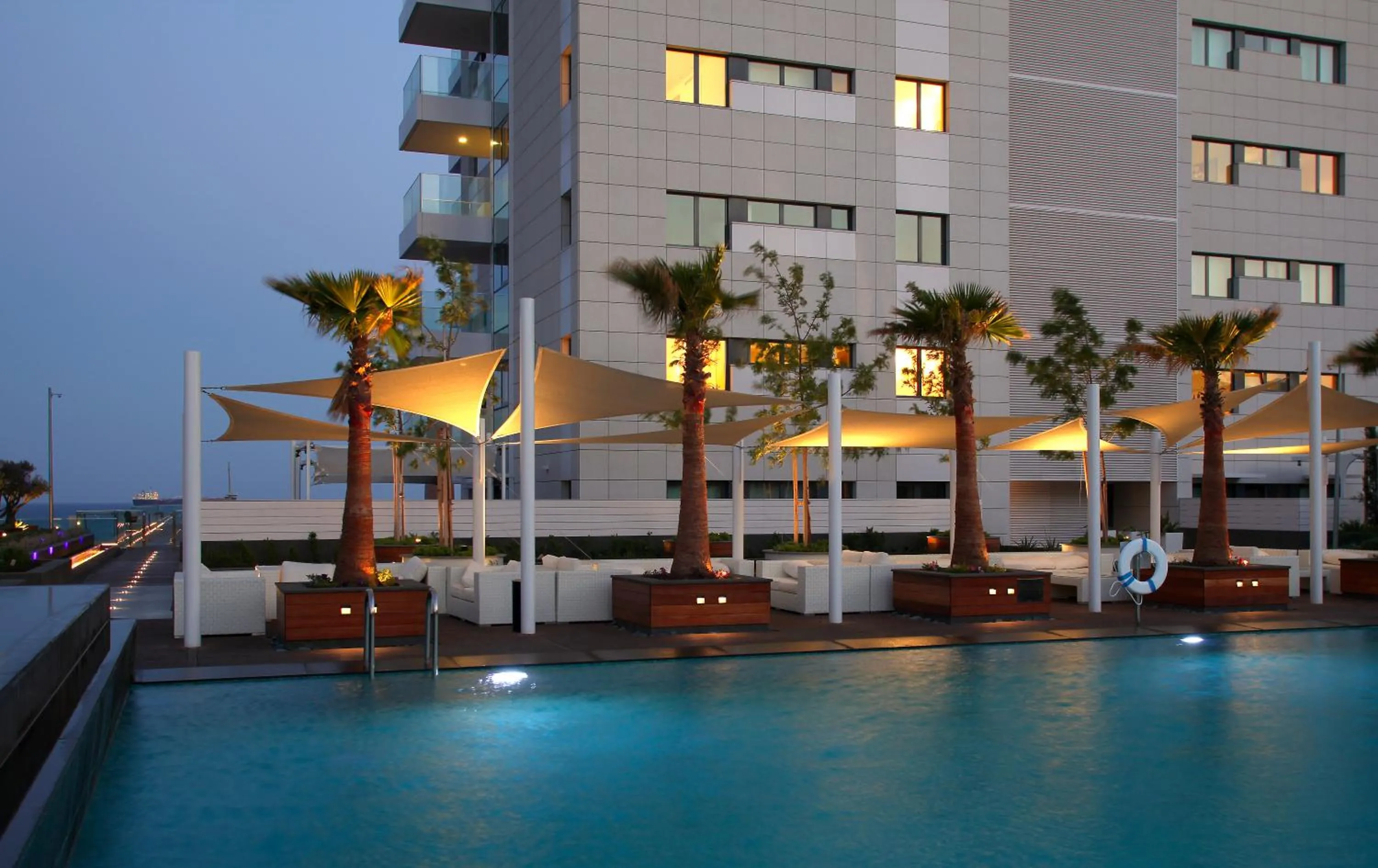 Swimming pool in Olympic Residence Deluxe Apartments