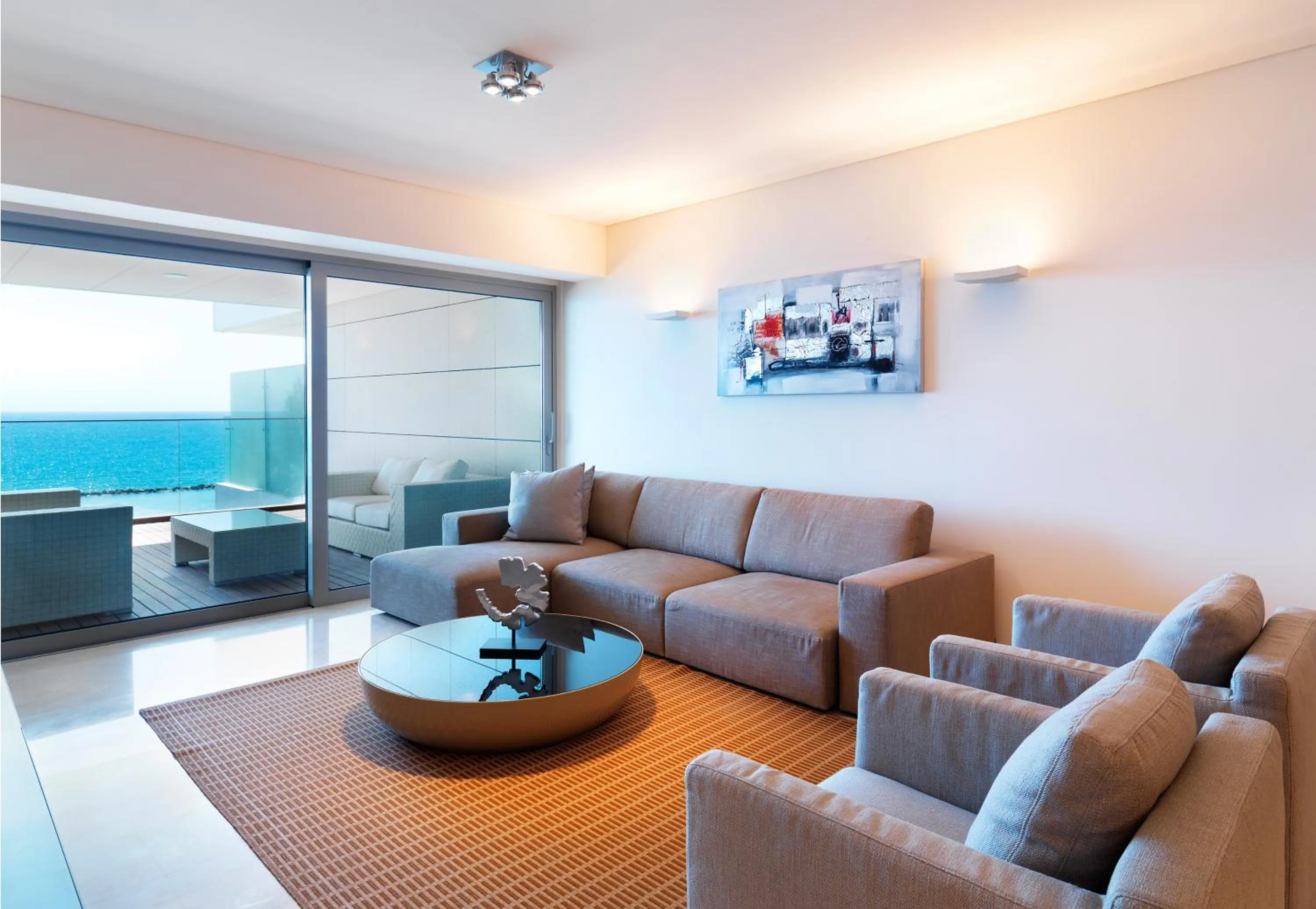Living room in Olympic Residence Deluxe Apartments