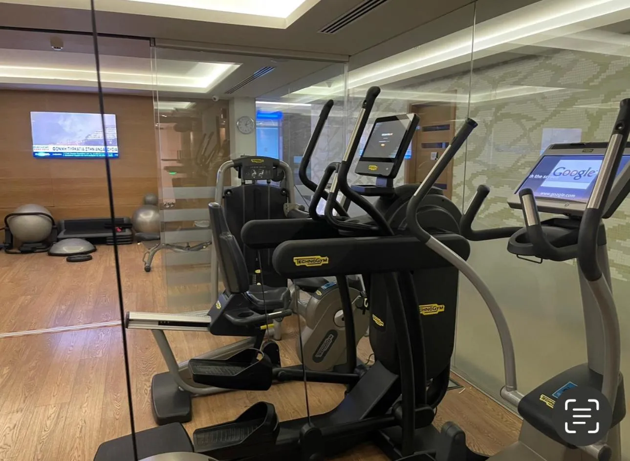 Fitness centre/facilities in Olympic Residence Deluxe Apartments