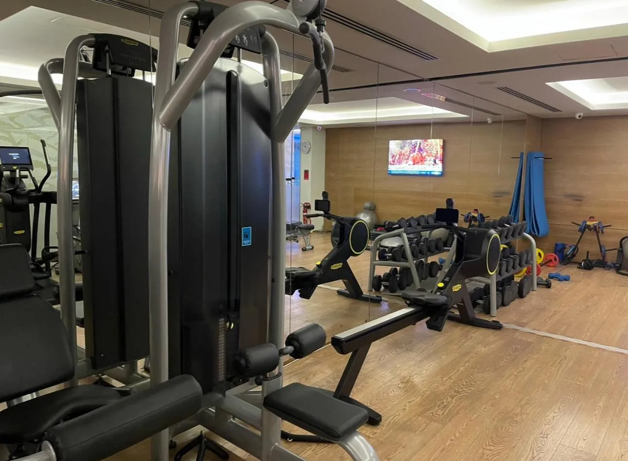 Fitness centre/facilities in Olympic Residence Deluxe Apartments