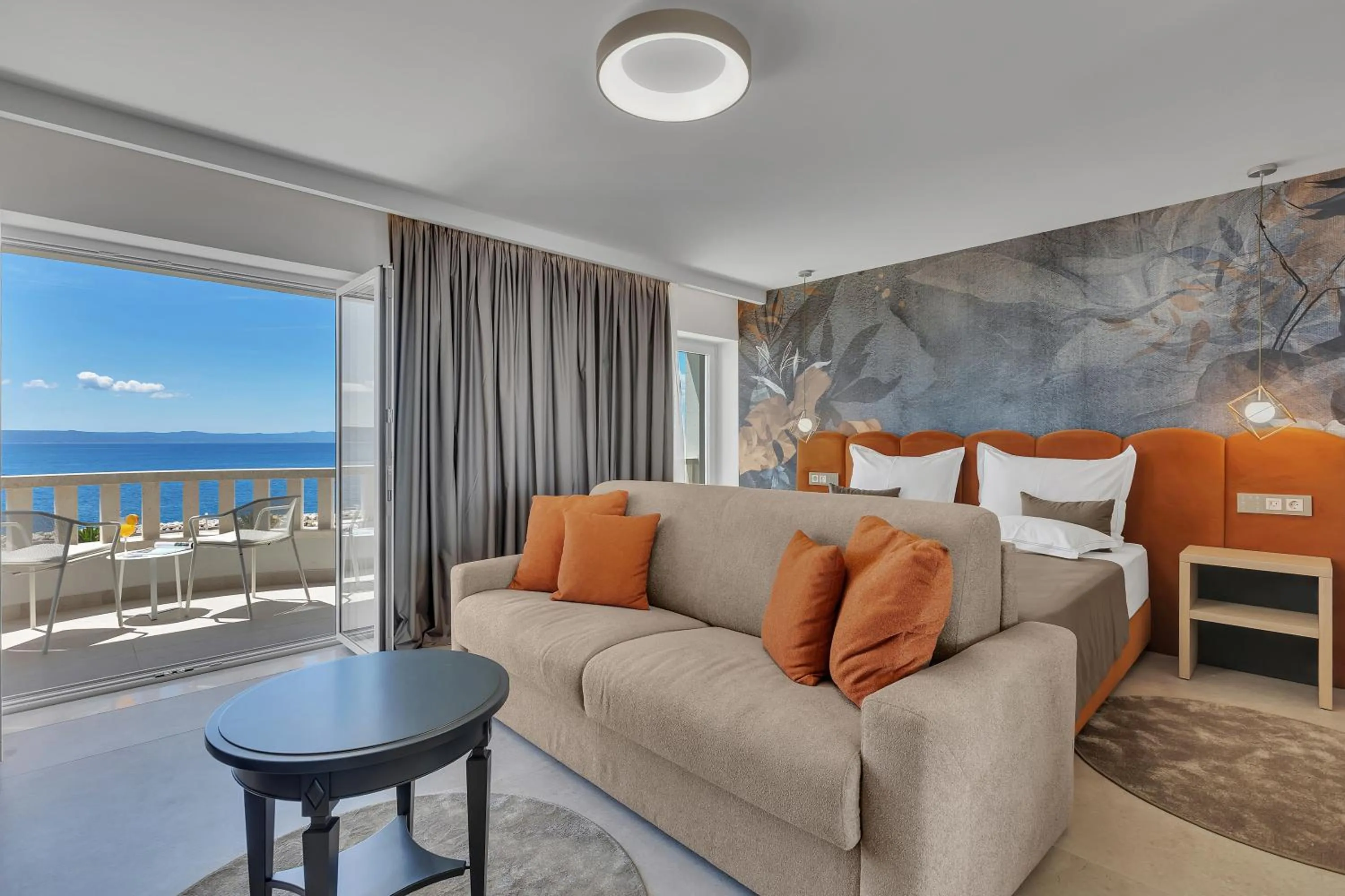 View (from property/room), Bed in Hotel Laurentum