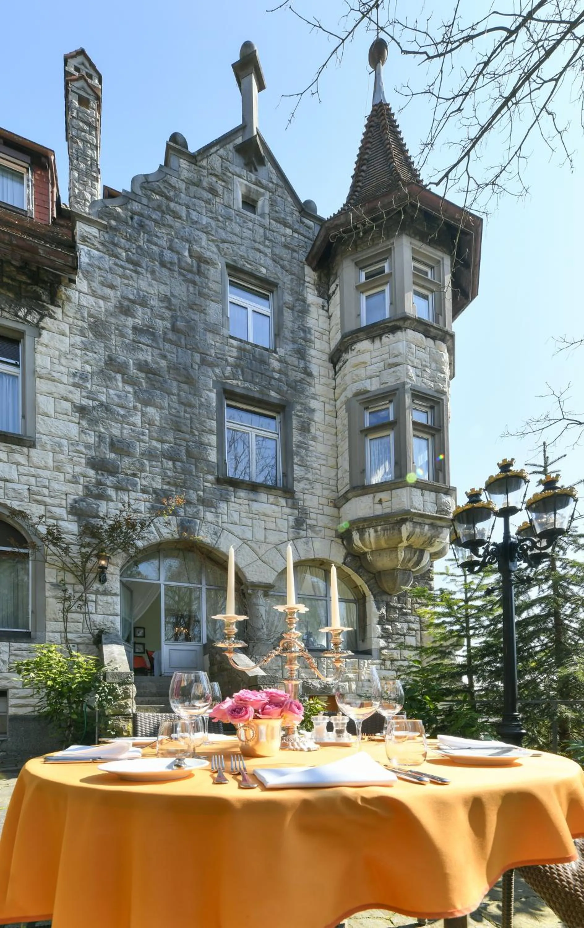 Patio in Hotel Park Villa