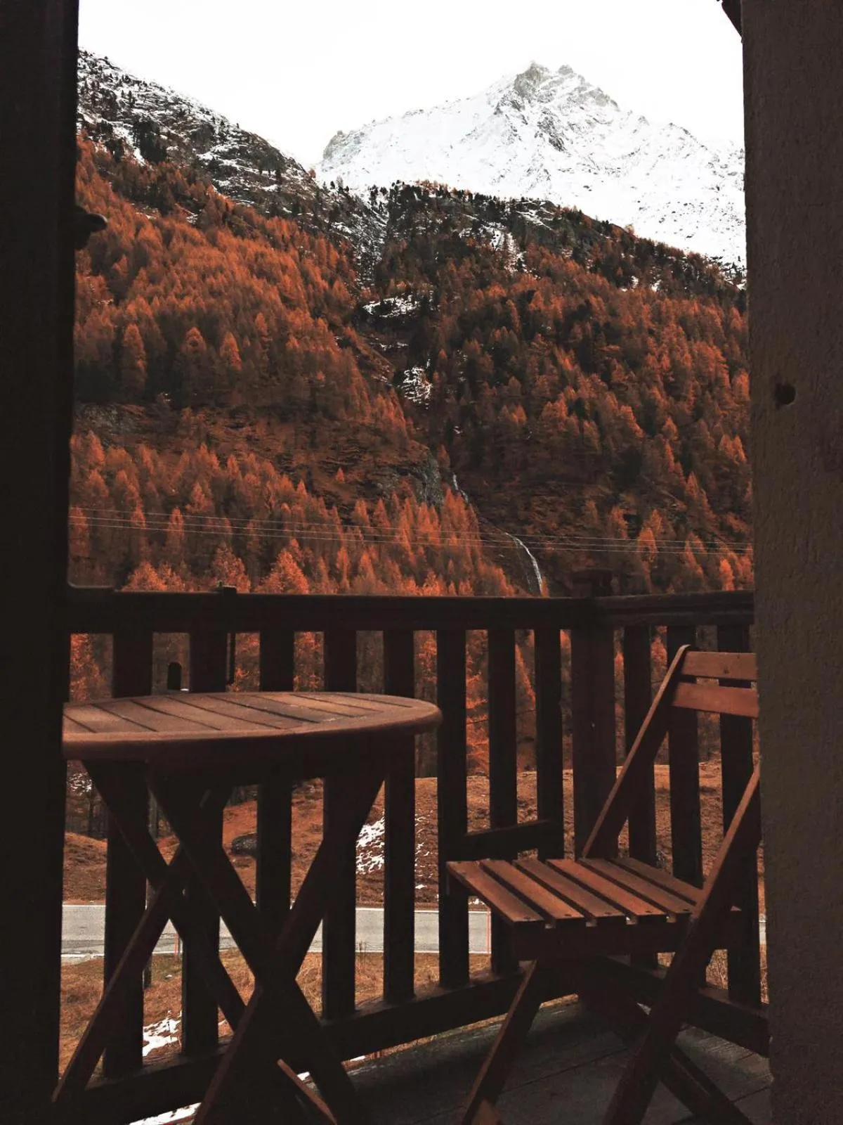 Balcony/Terrace in Hôtel Pension du Lac Bleu