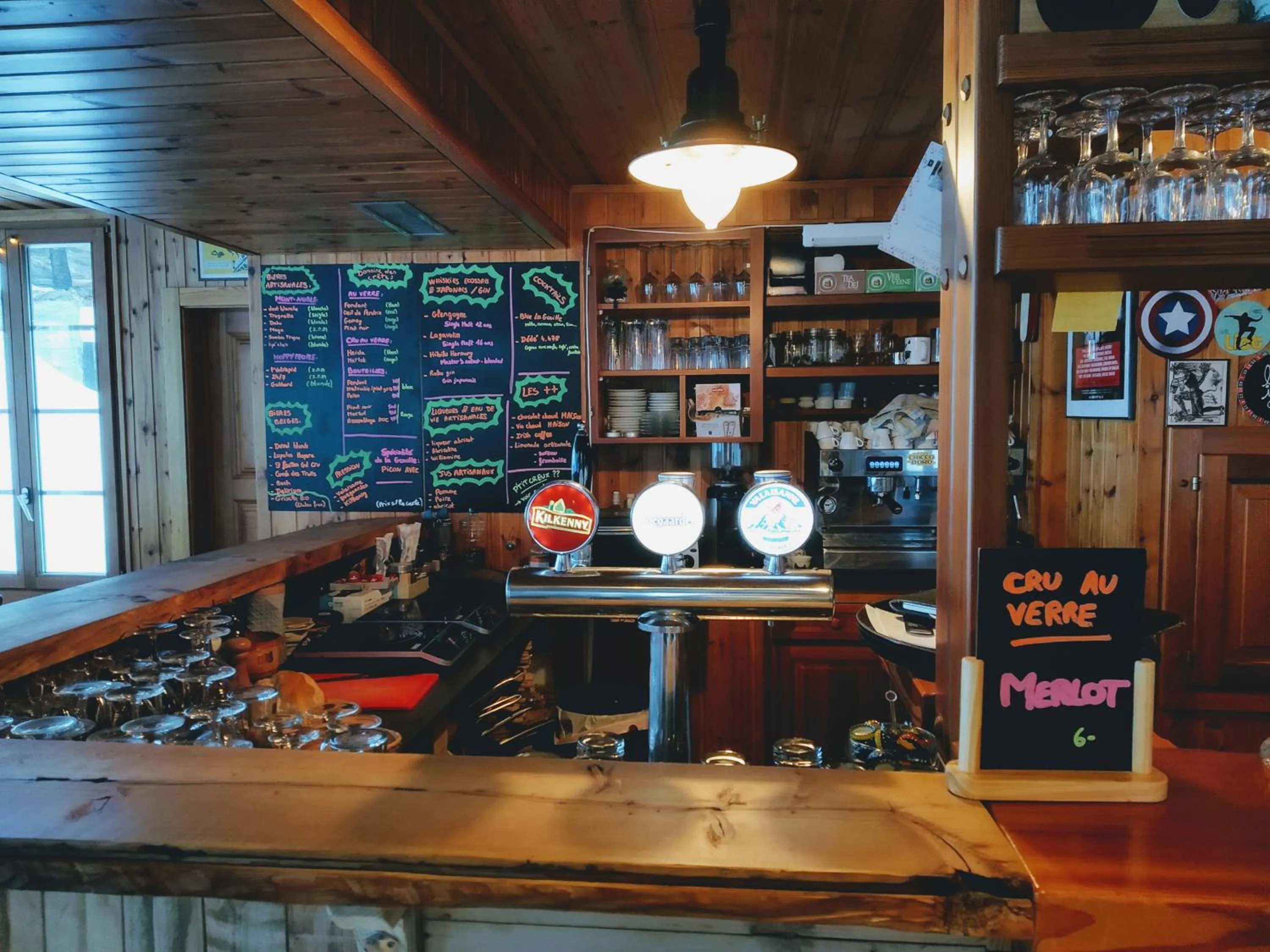 Restaurant/places to eat in Hôtel Pension du Lac Bleu