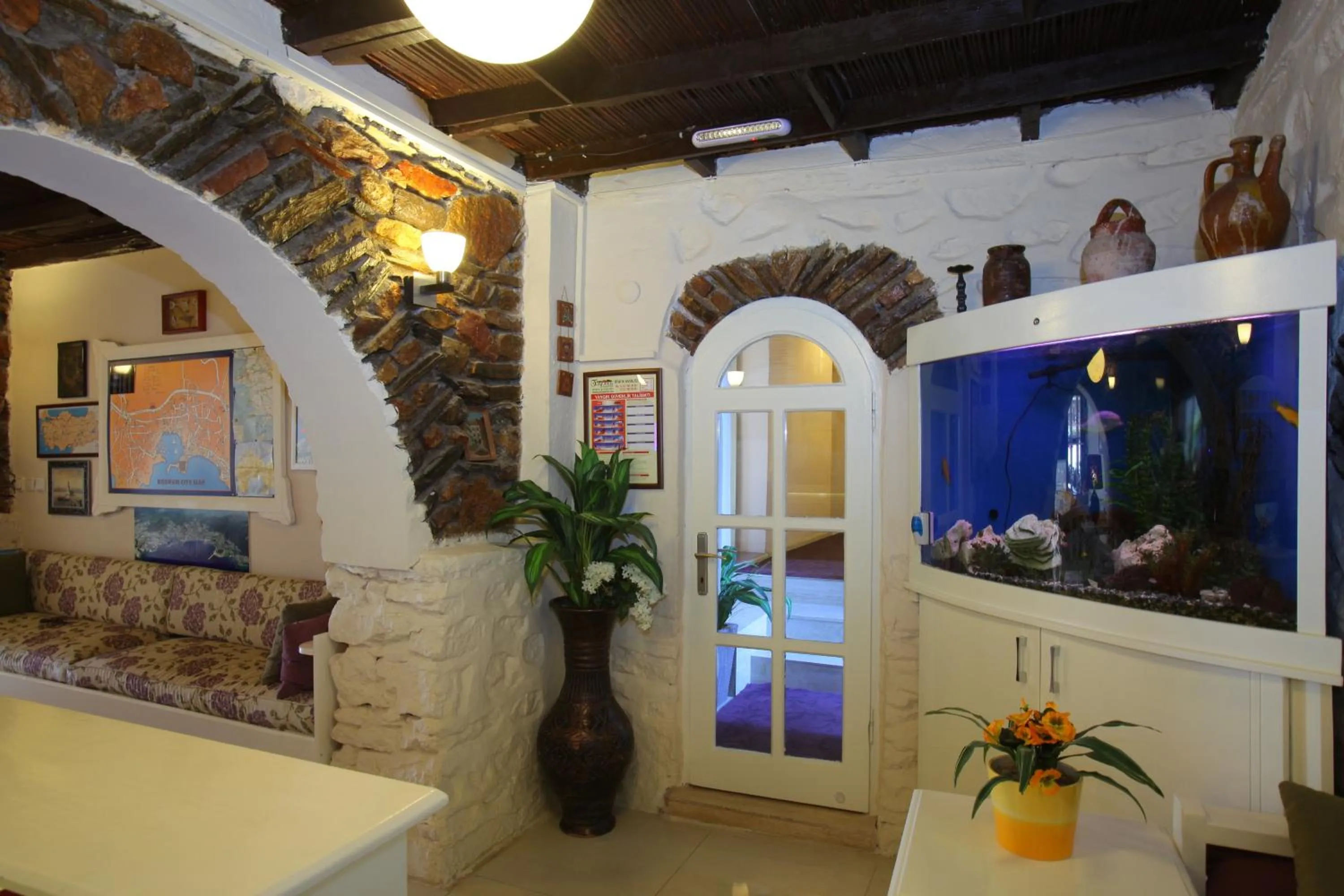 Lobby or reception in Albatros Hotel