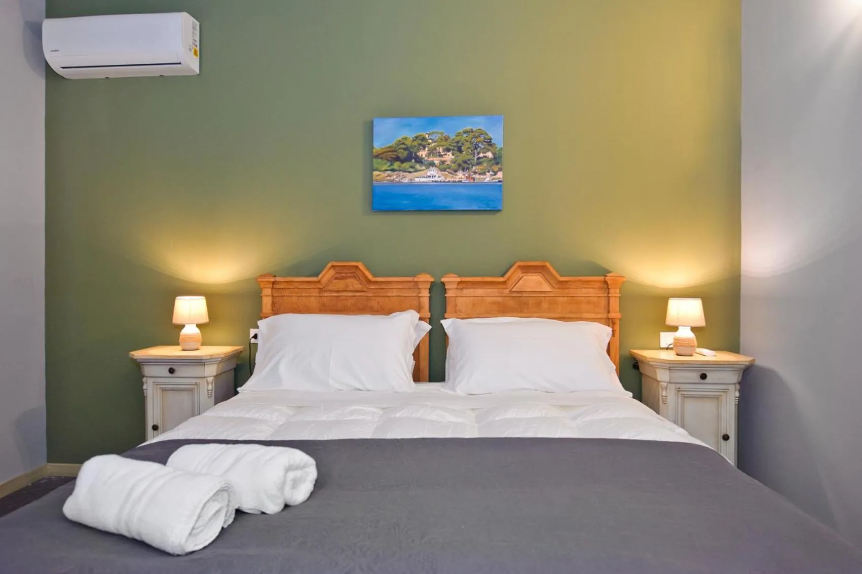 Bed in Relais Lo Stagnone