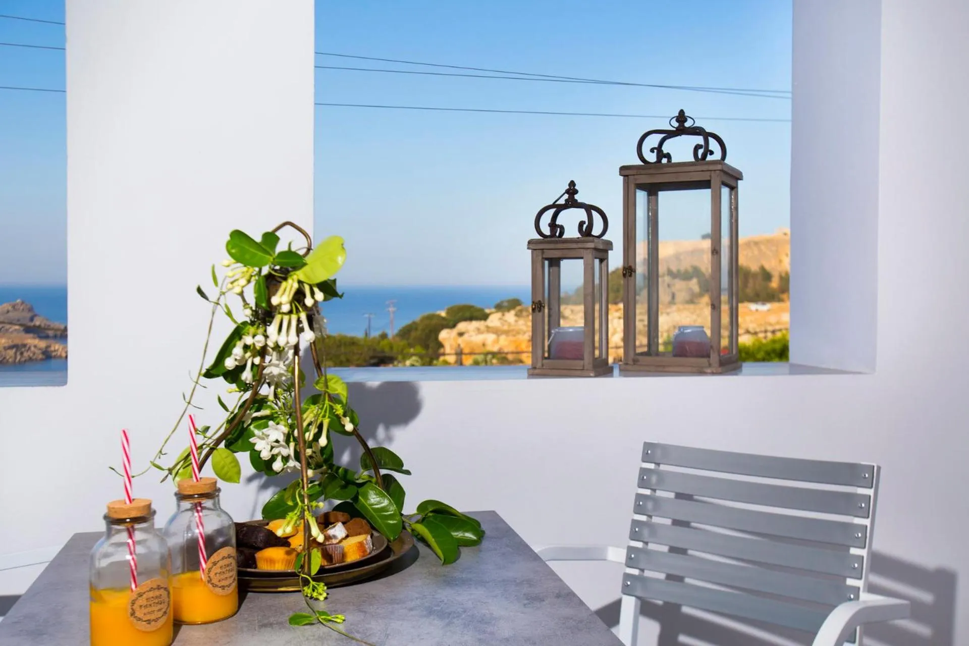 View (from property/room) in Lindos Portes Suites - Adults Only