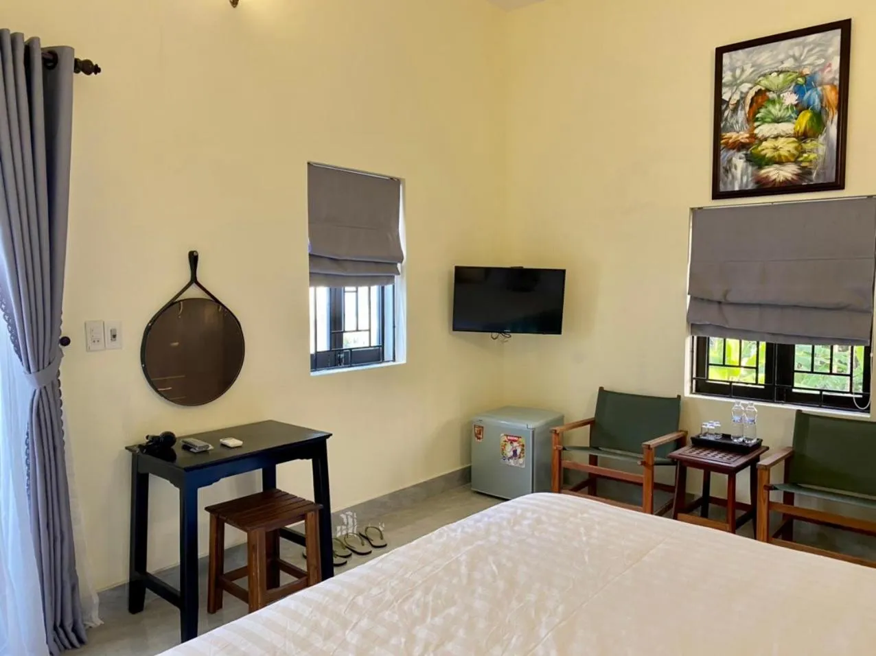 Bed in Yen villa Hội An