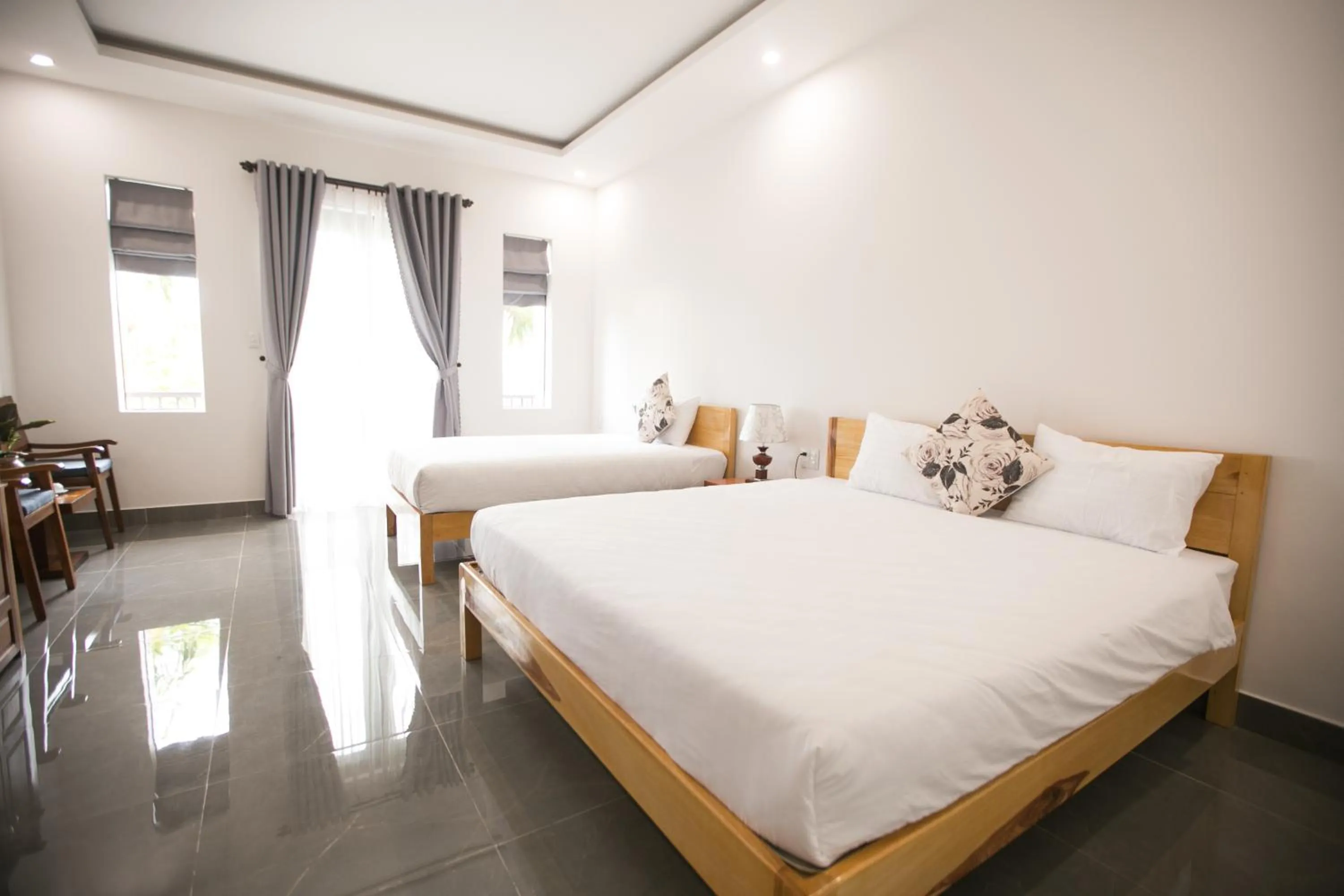 Bedroom, Bed in Yen villa Hội An