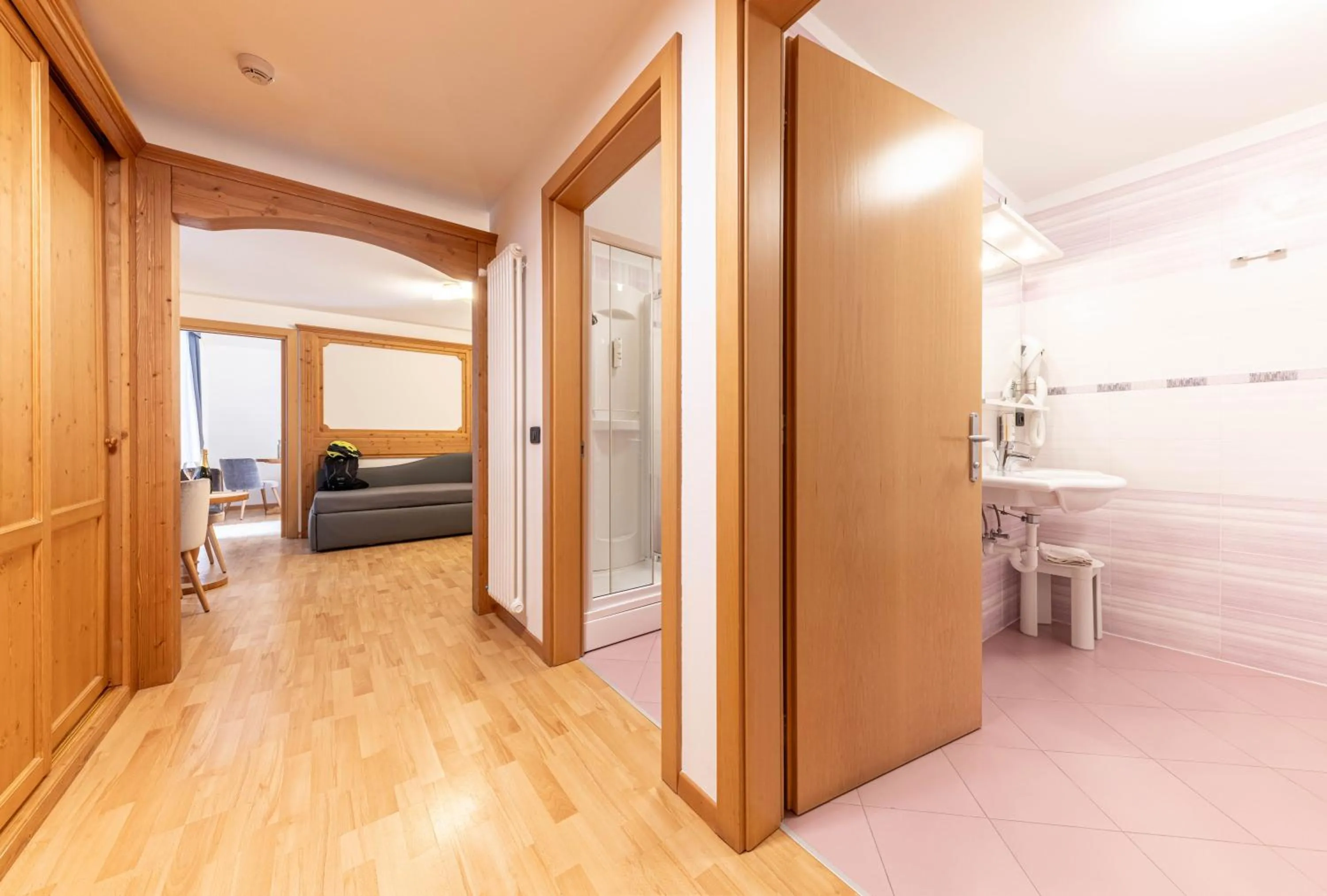 Bed in Hotel La Perla