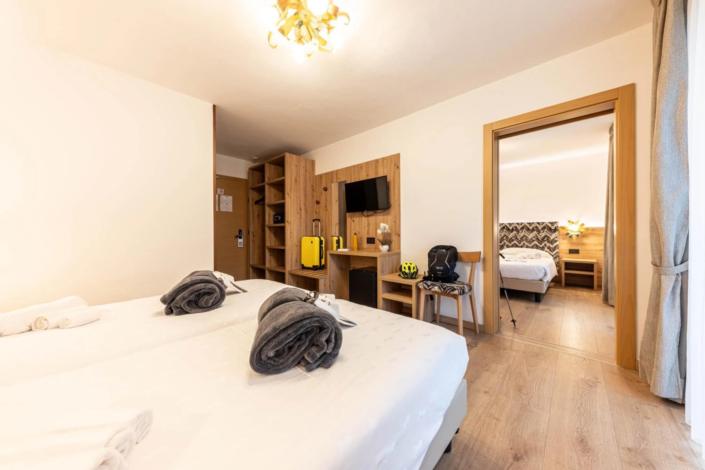 Bed in Hotel La Perla