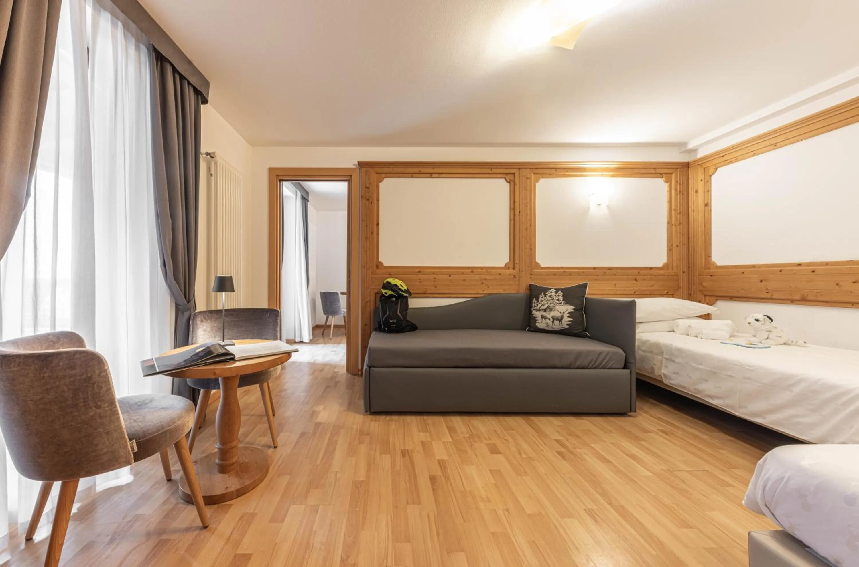 Bed in Hotel La Perla