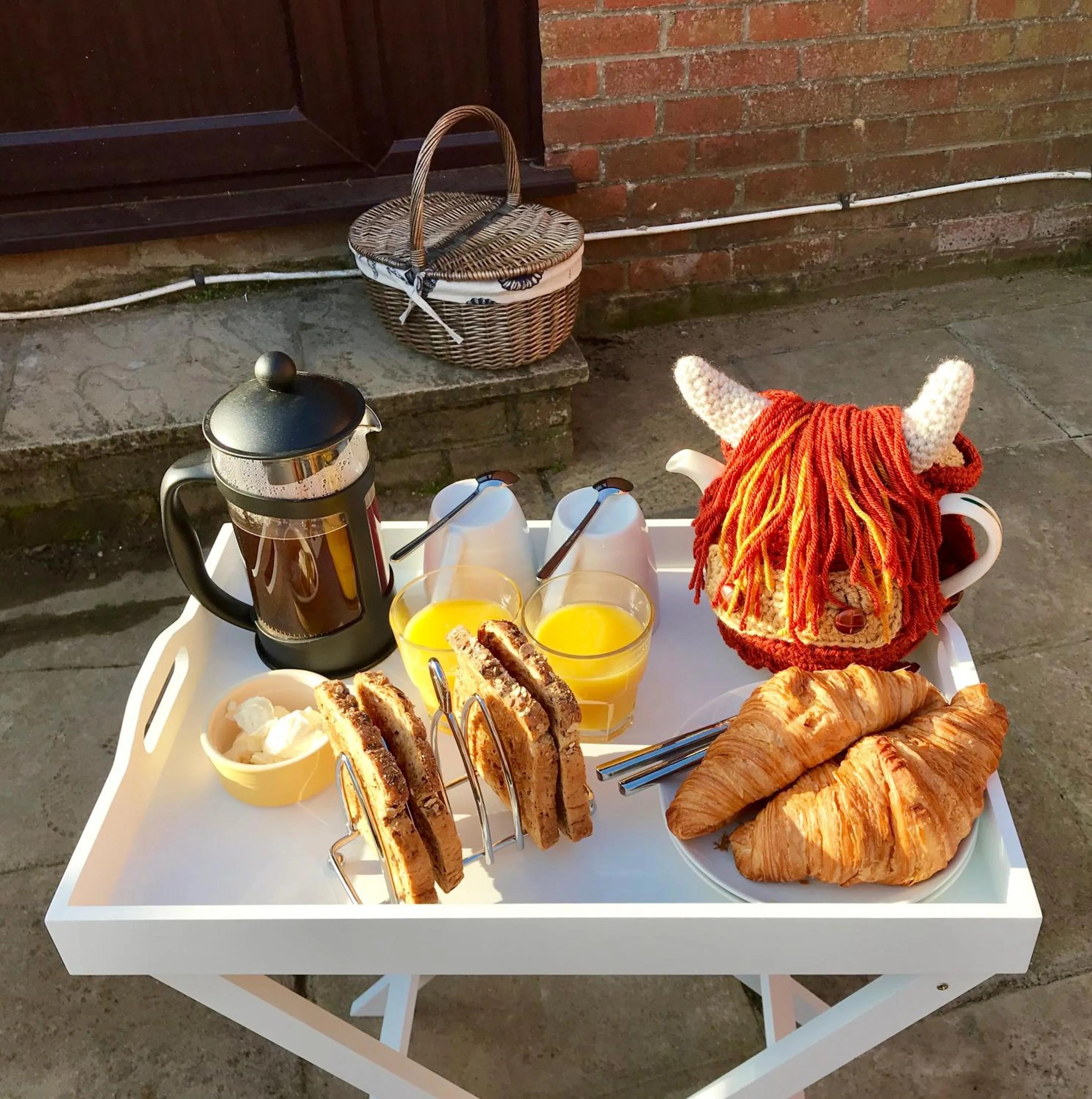 Patio in The Earsdon Annexe