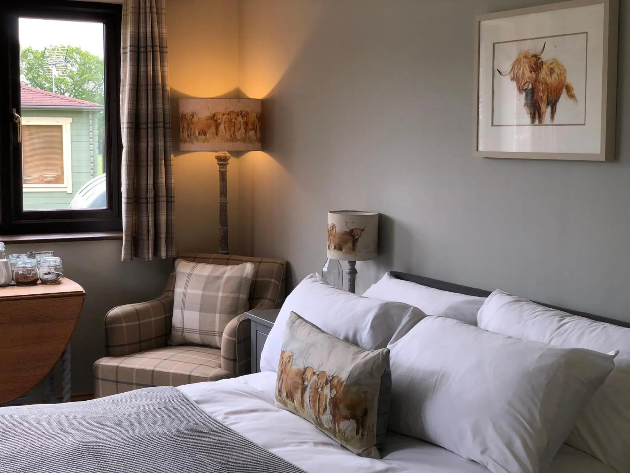 Bed in The Earsdon Annexe