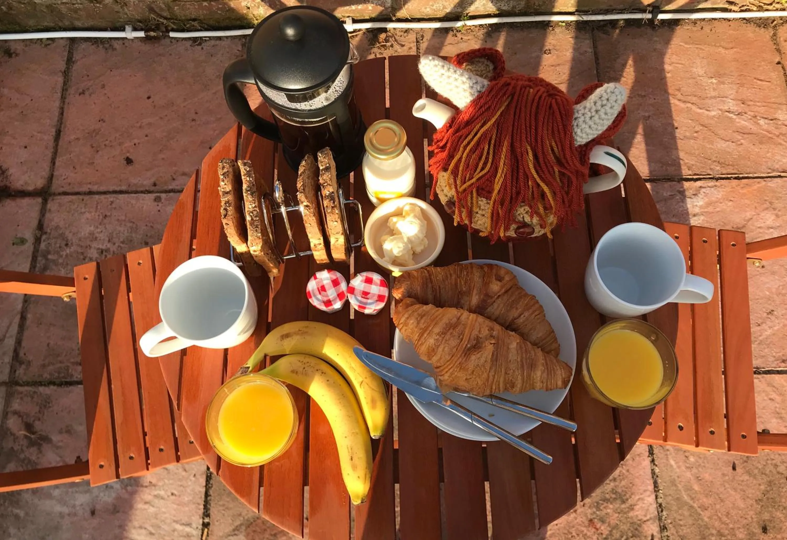 Patio in The Earsdon Annexe