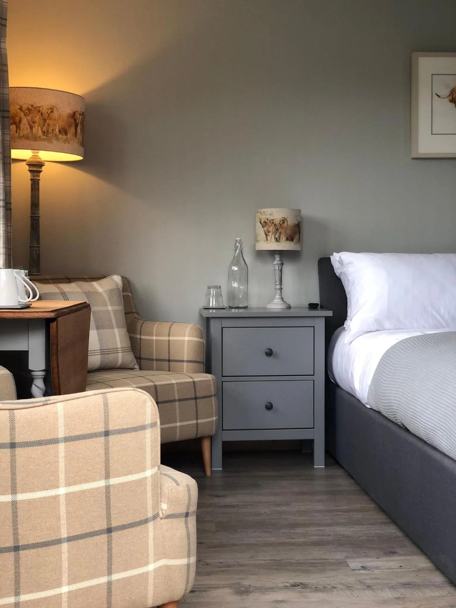 Bed in The Earsdon Annexe