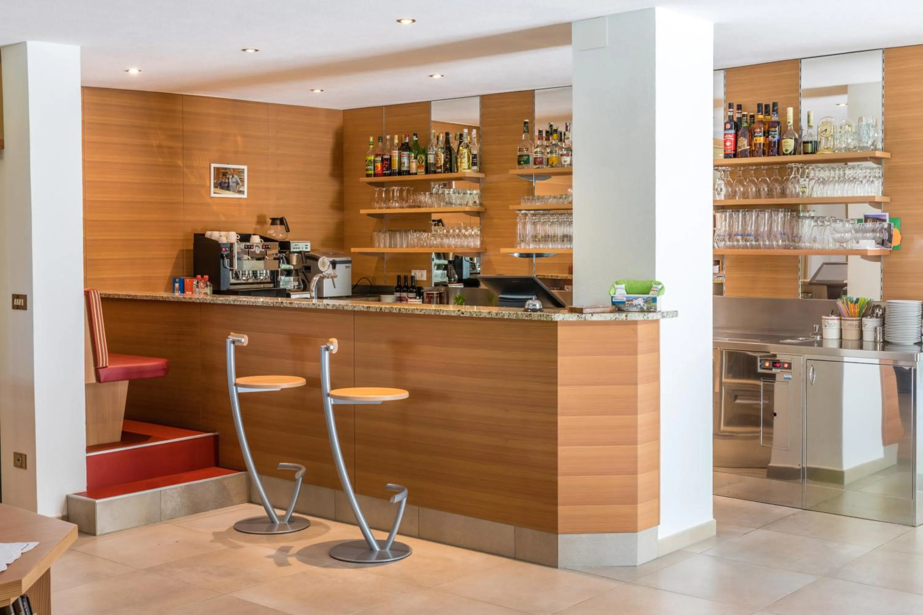 Lounge or bar in Hotel Untermelz