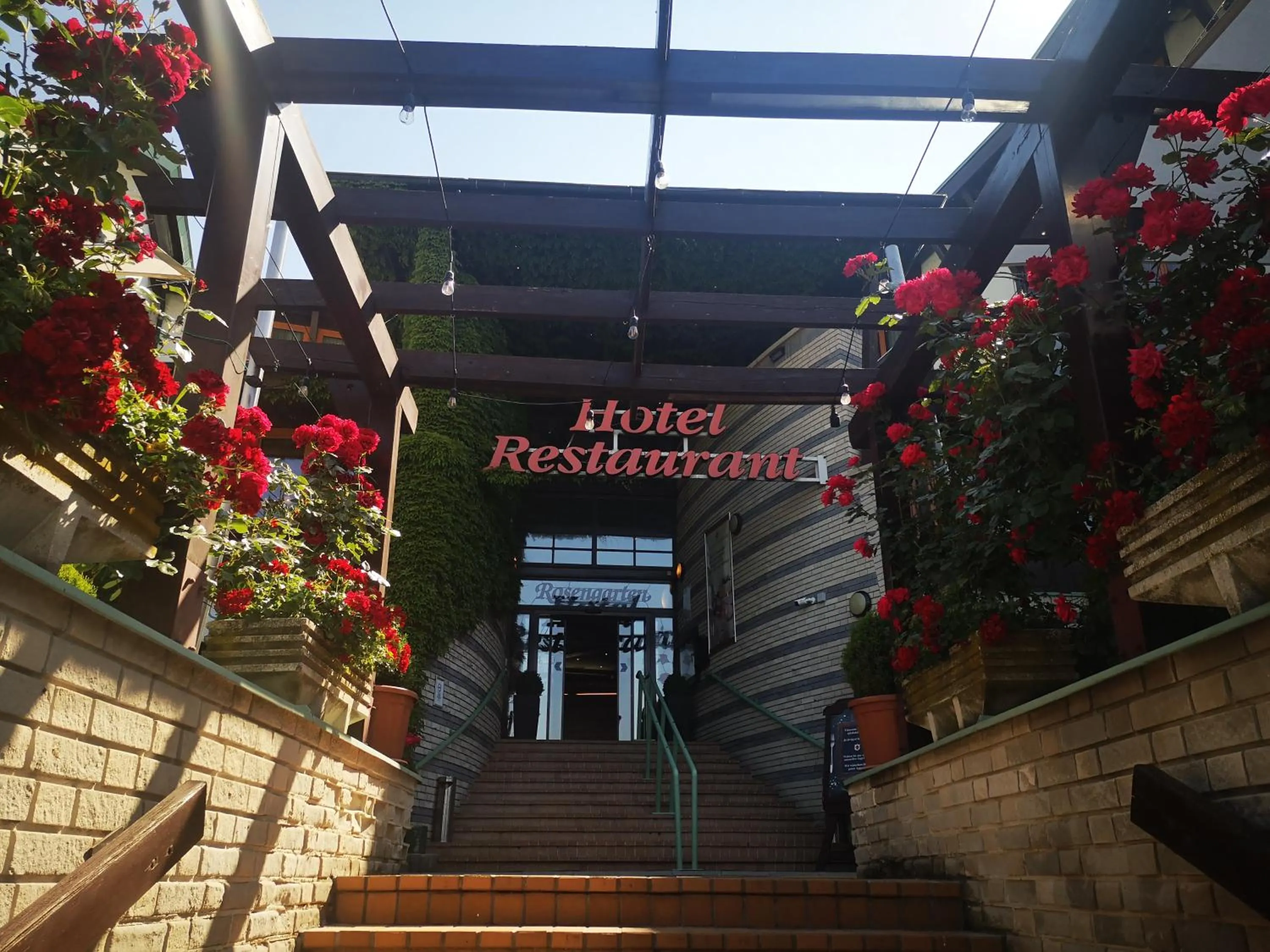 Property building in Rosengarten Hotel & Restaurant