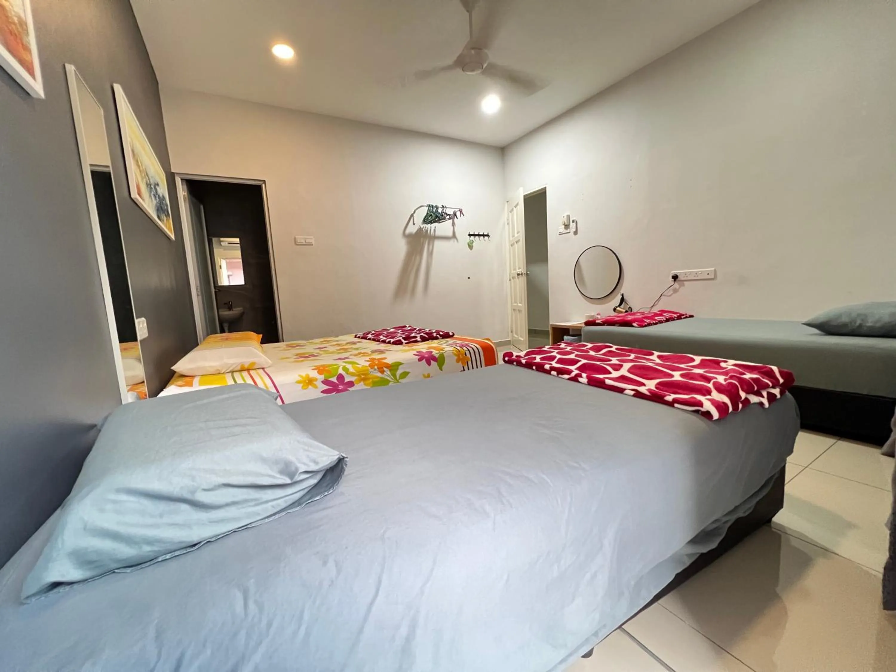 Bed in Jiaxin Homestay - JP Pedana 家馨民宿