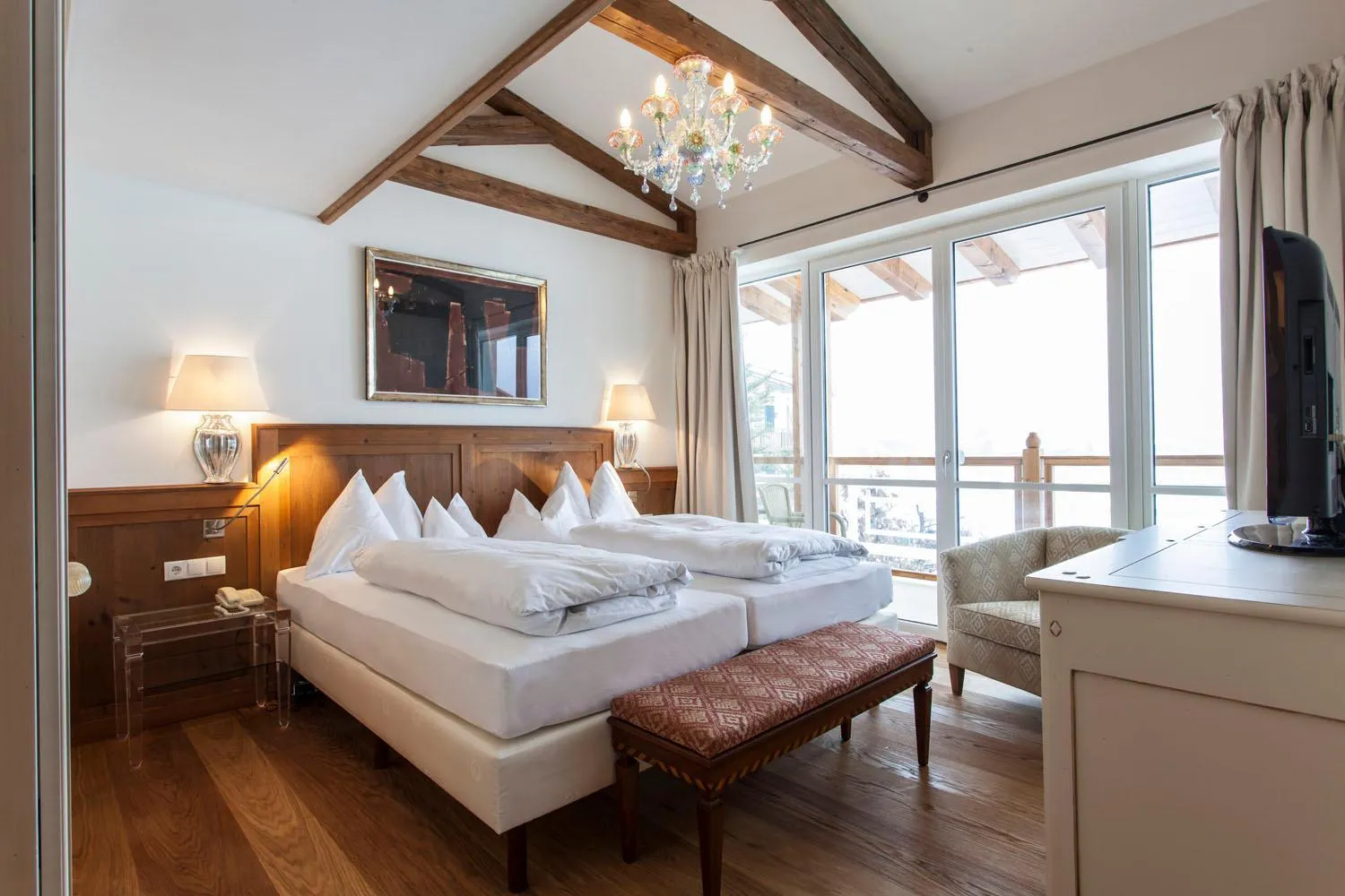 Bed in Theresa Wellness-Genießer-Hotel